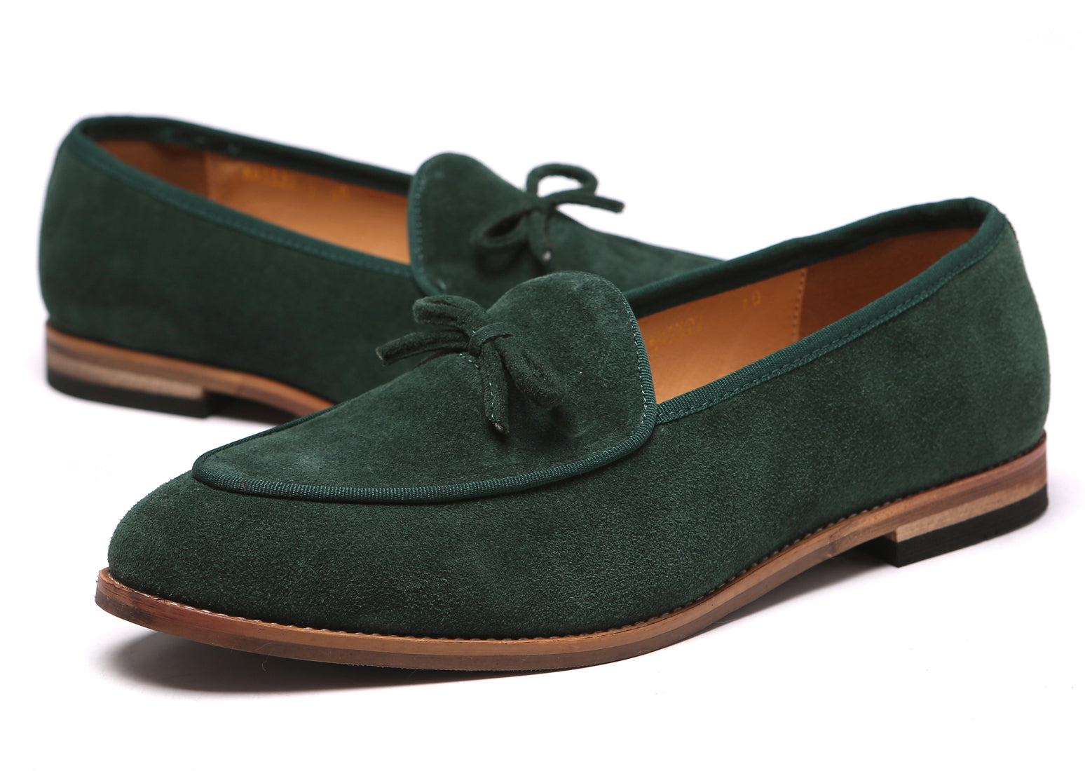 Mocasines informales con lazo para hombre 