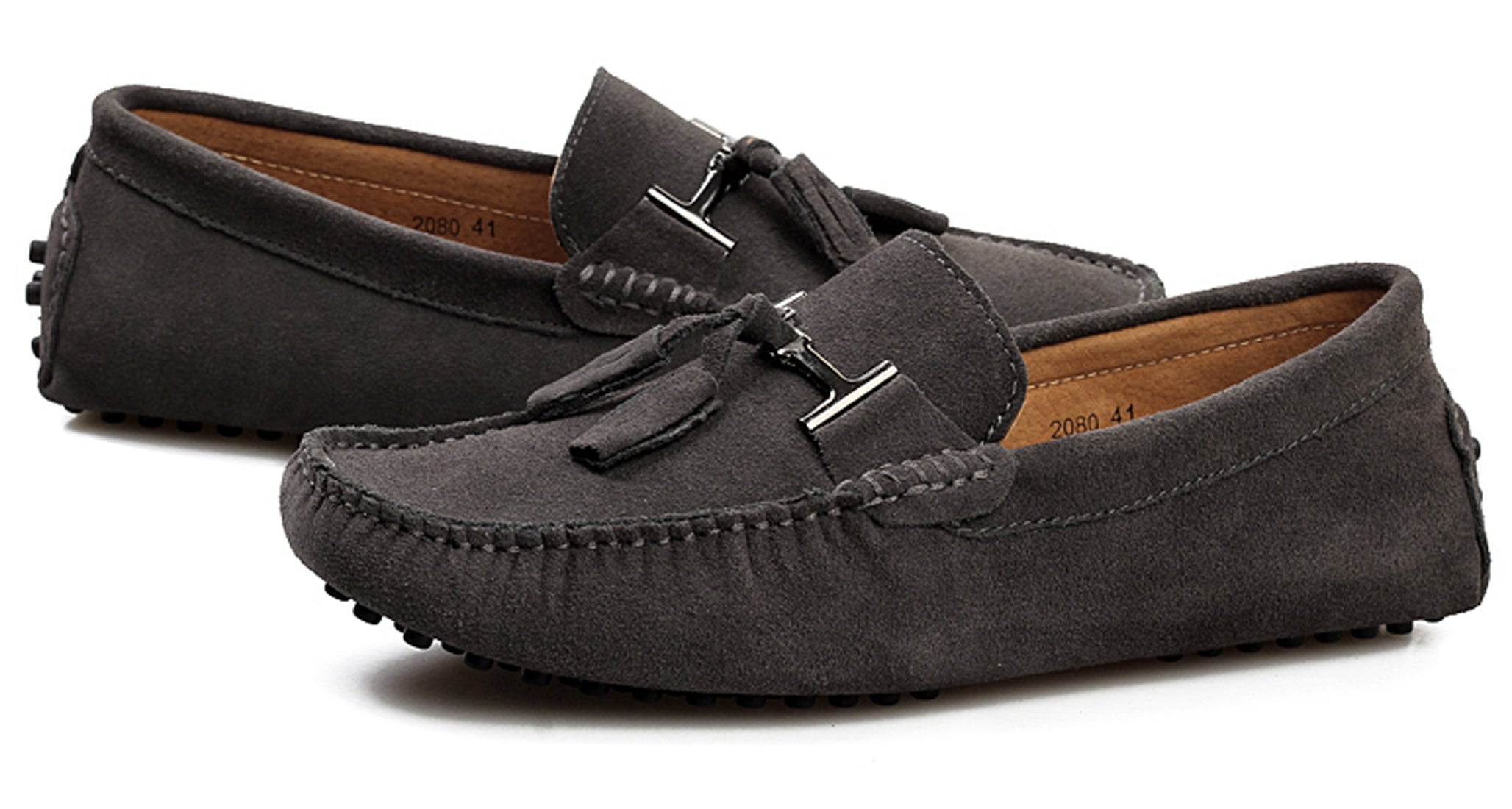 Mocasines de conducción con borlas para hombre