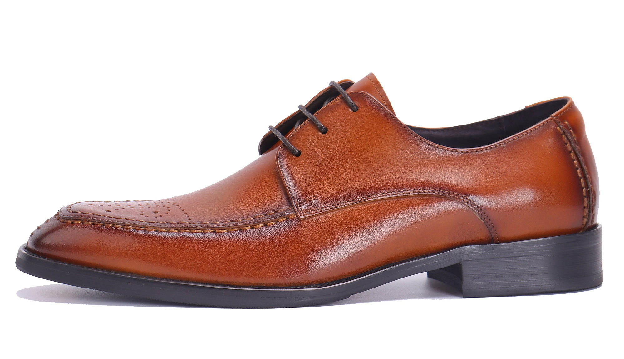 Men's Formal Leather Brogue Derby