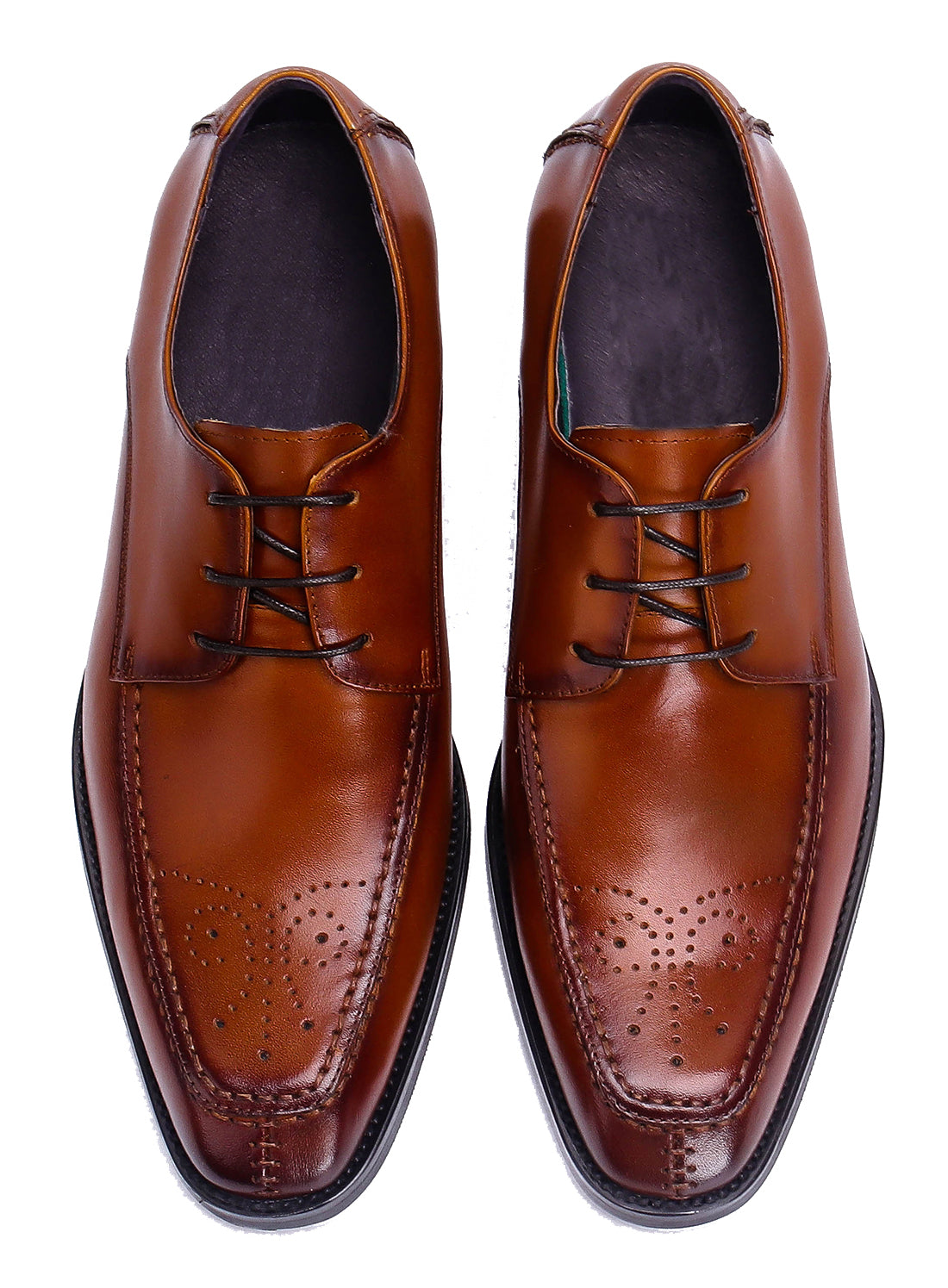 Men's Formal Leather Brogue Derby