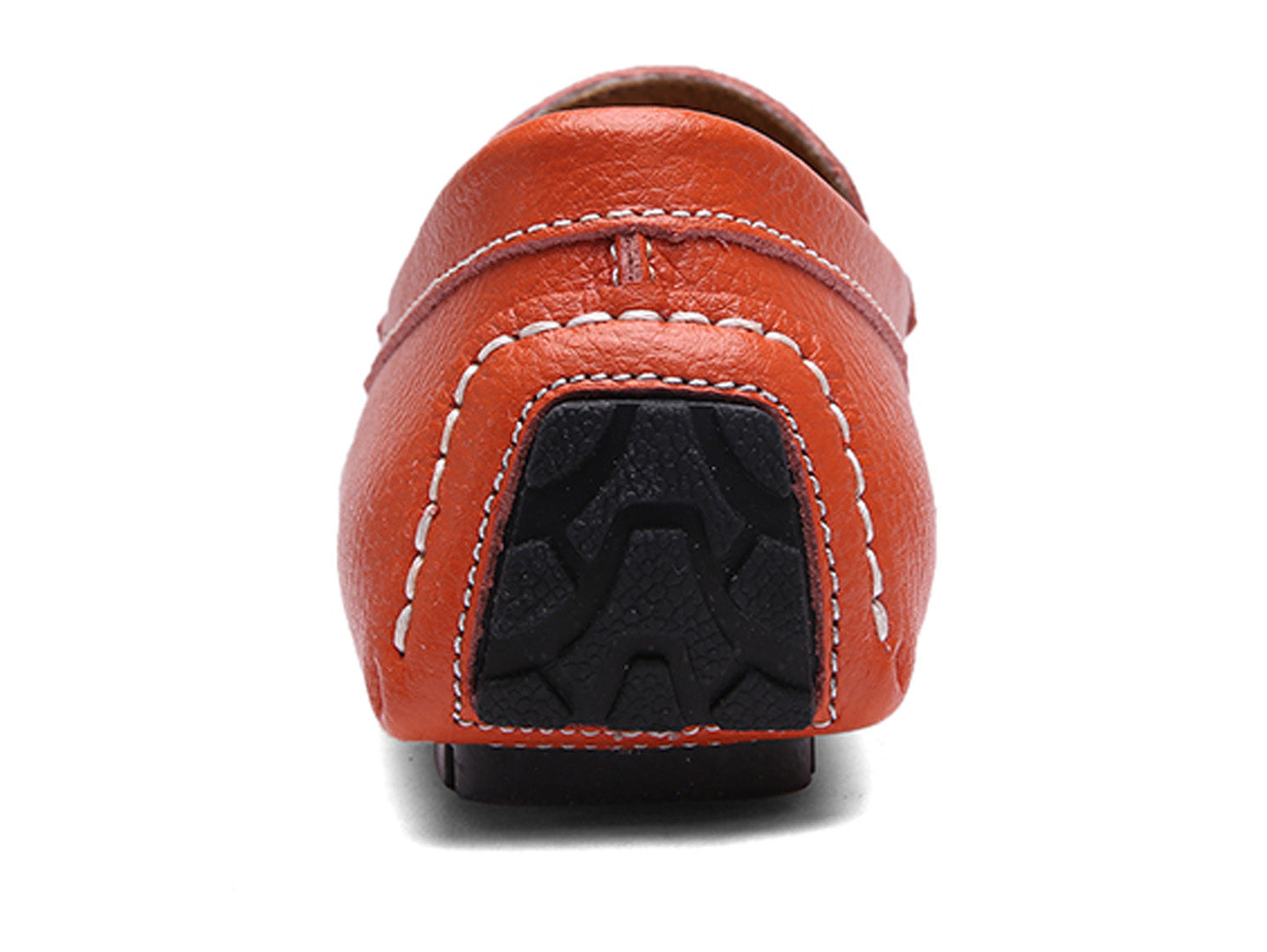 Mocasines de conducción lisos cosidos para hombre