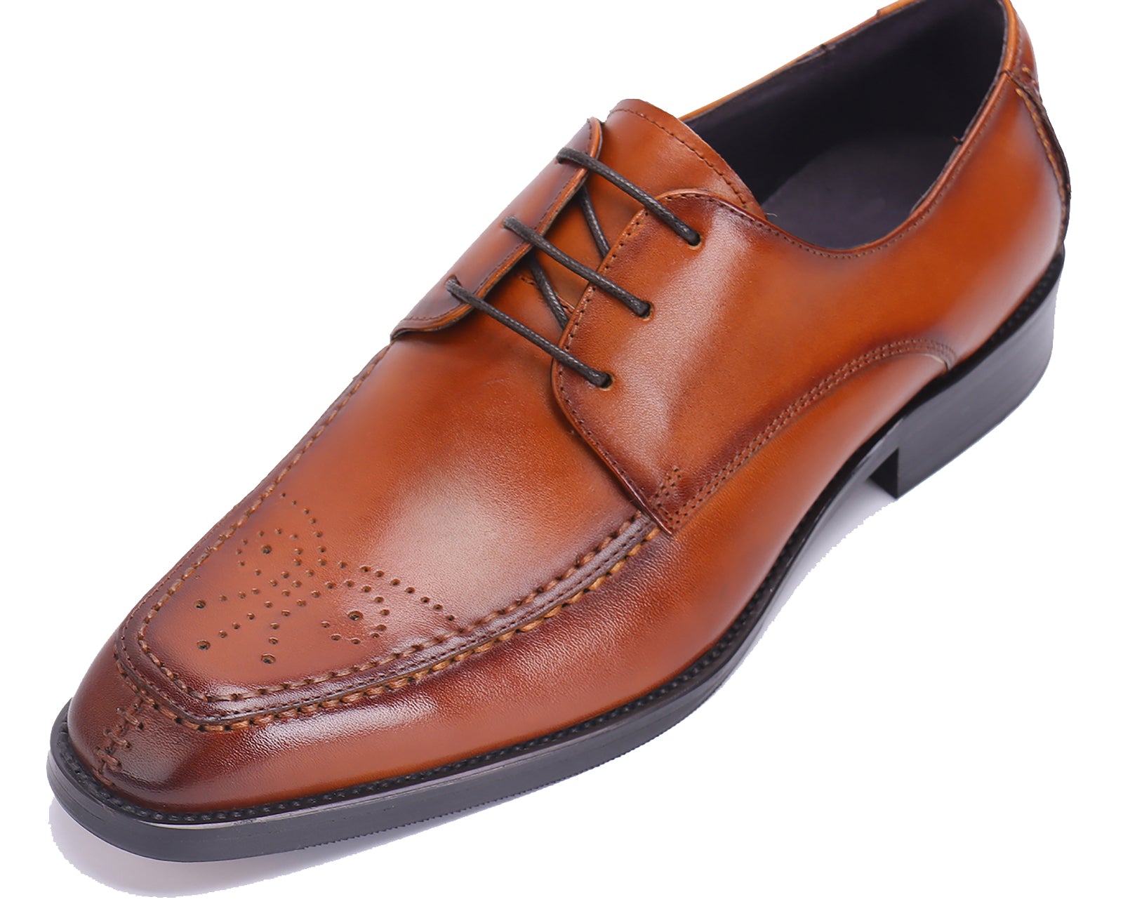 Men's Formal Leather Brogue Derby
