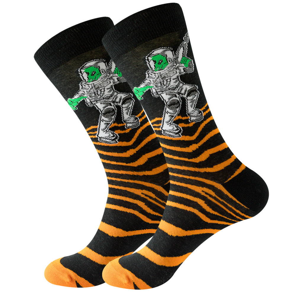 Rock Spacemen Socks 1 Pair Set