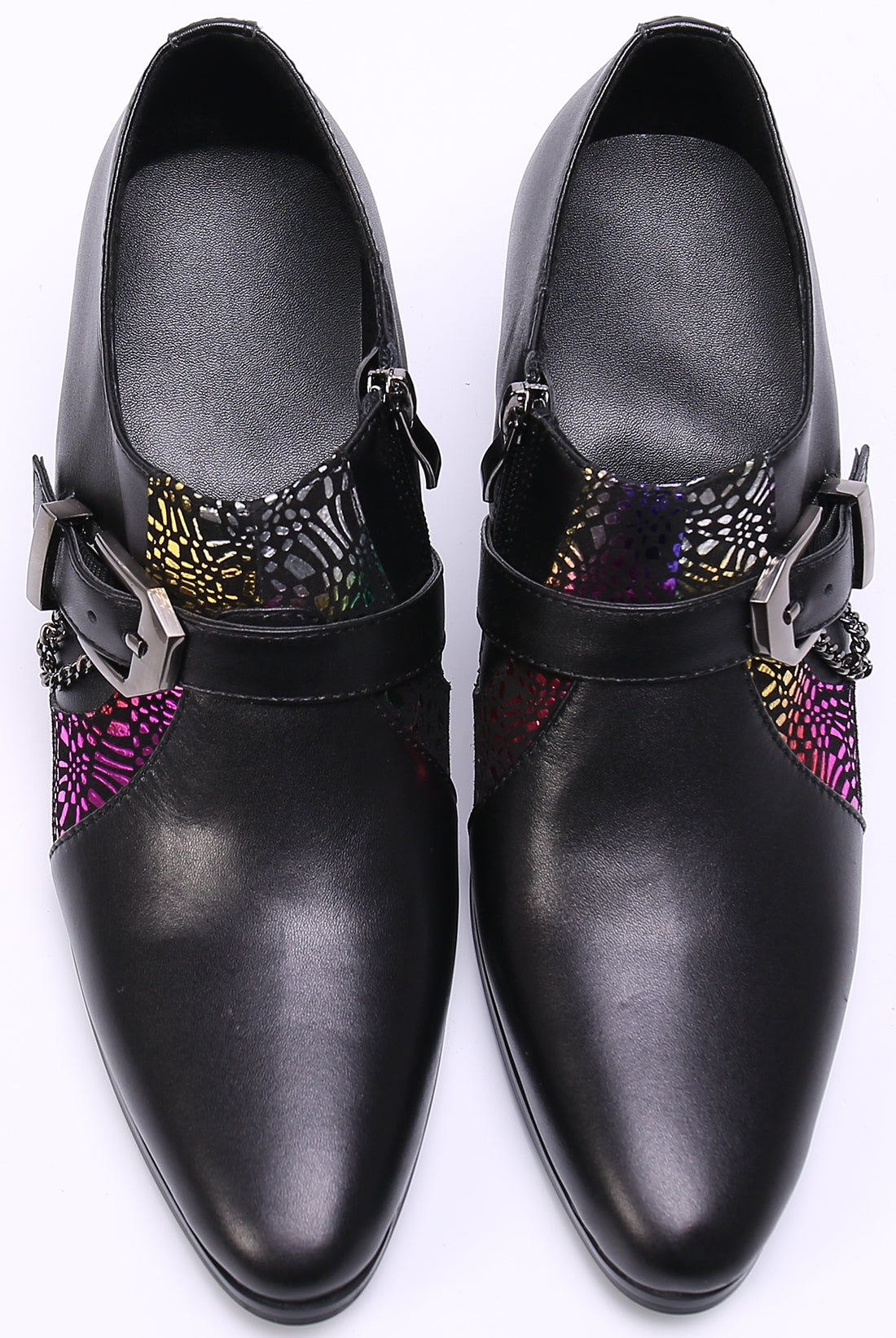 Men's Monk Strap Leather Opera Pumps