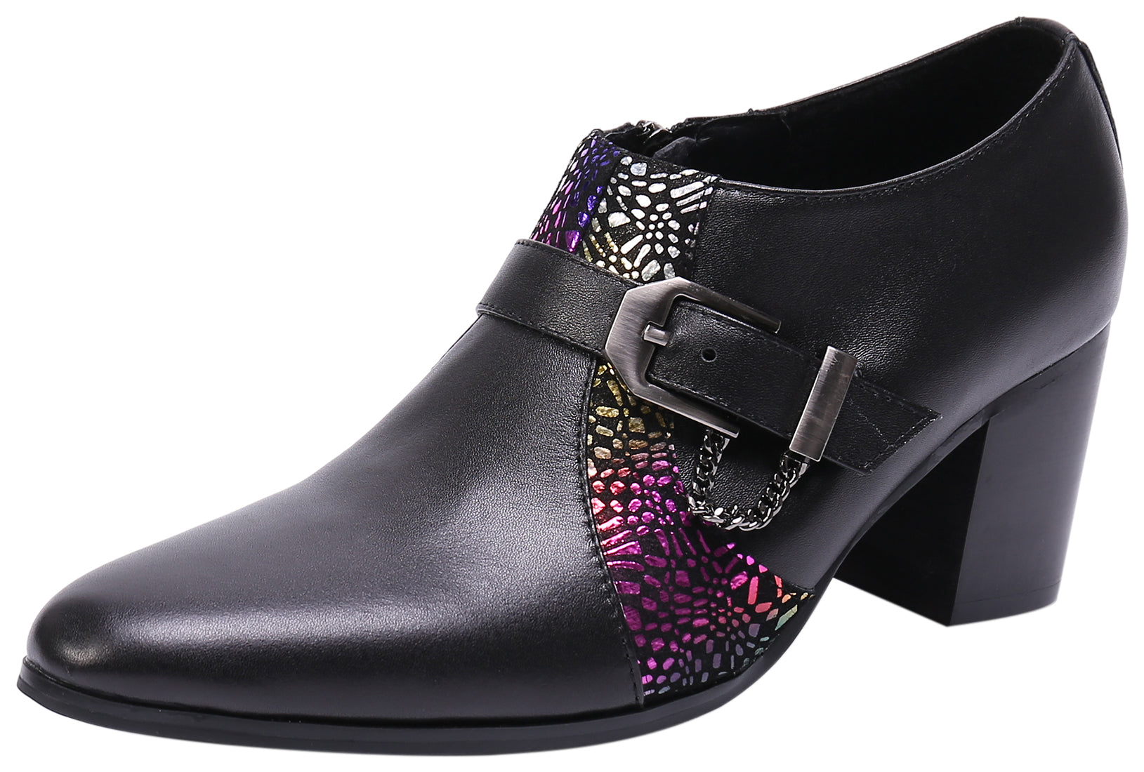 Men's Monk Strap Leather Opera Pumps