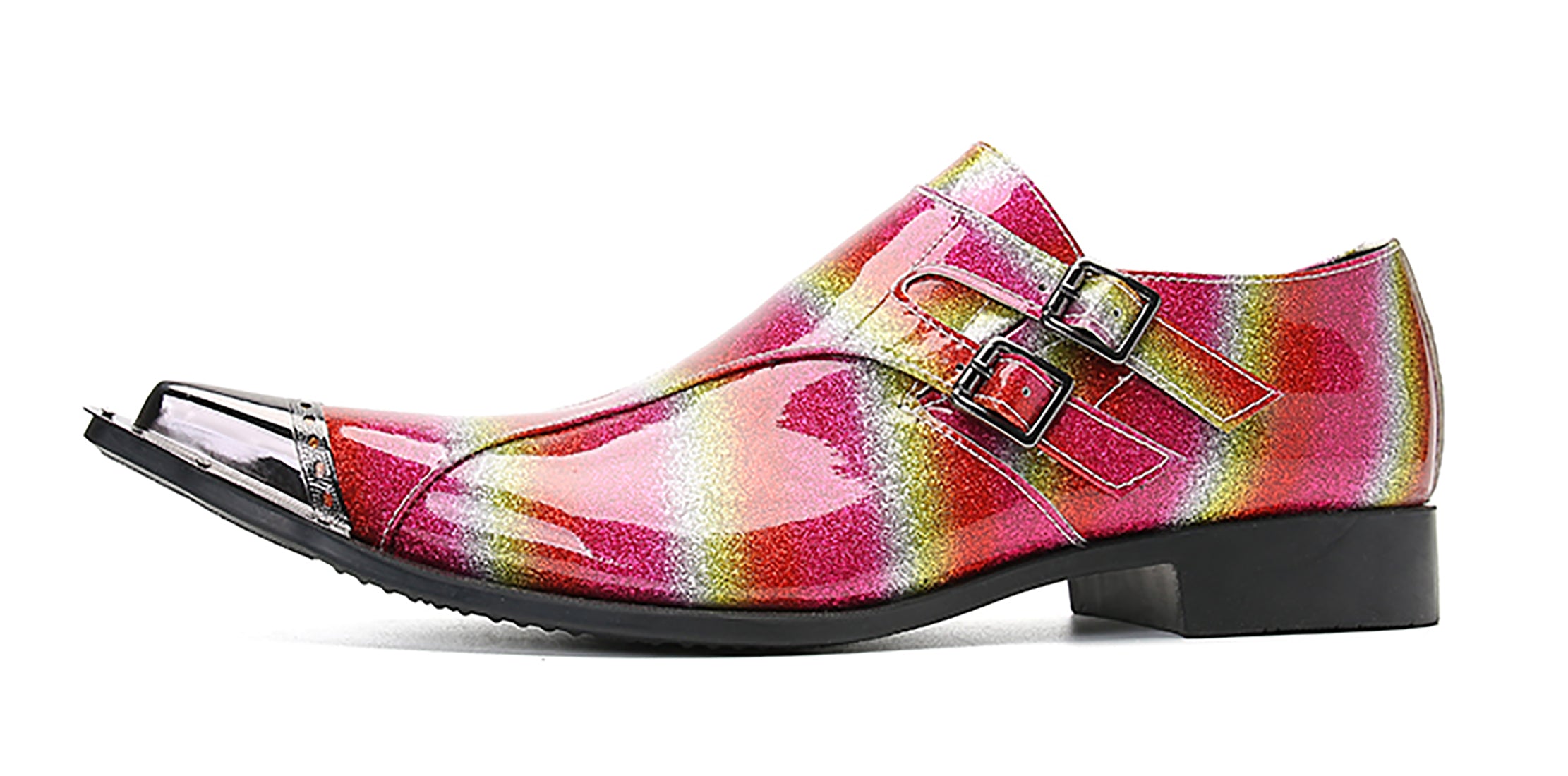 Men's Western Loafers Metal Tip