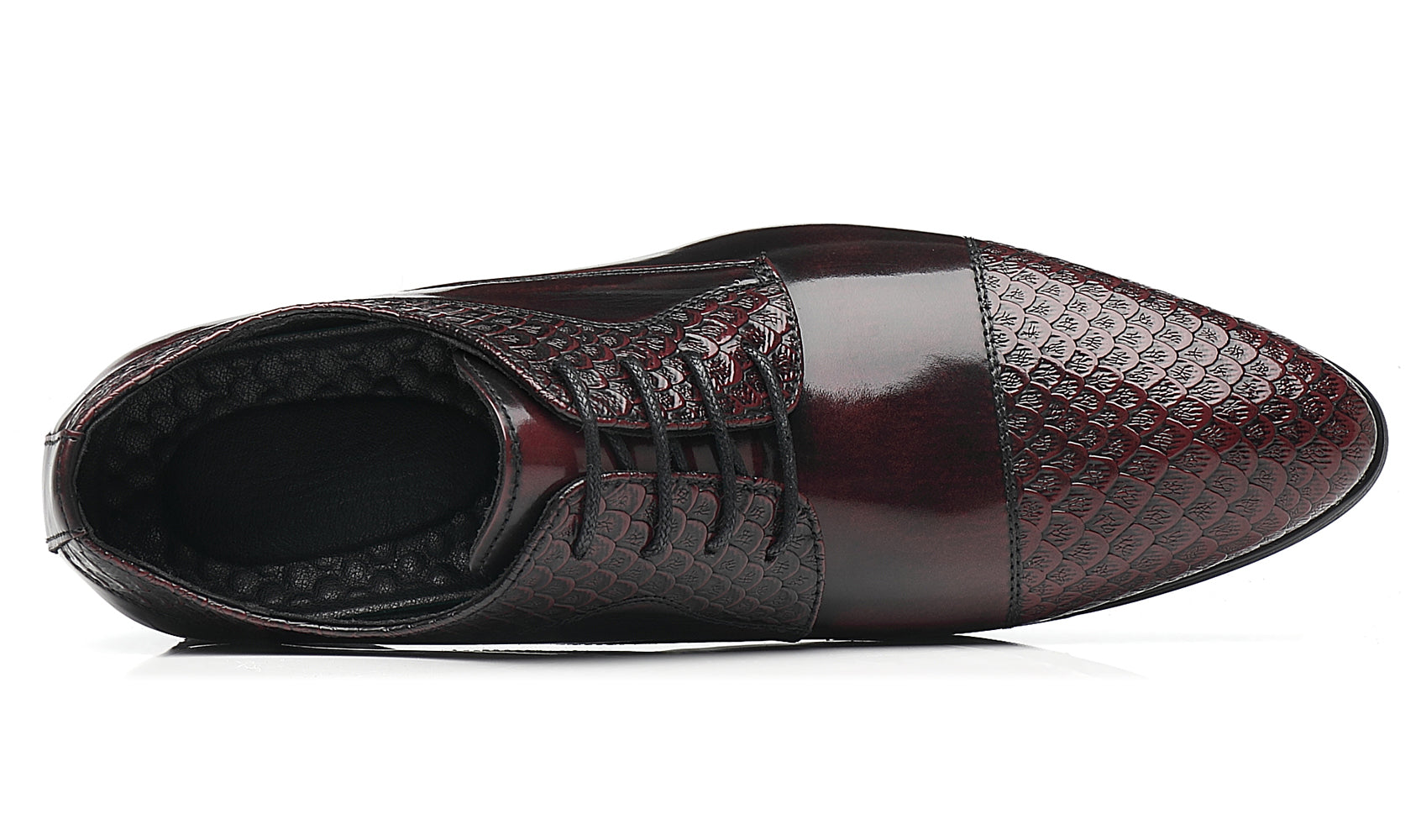 Zapatos Derby de negocios compuestos para hombre