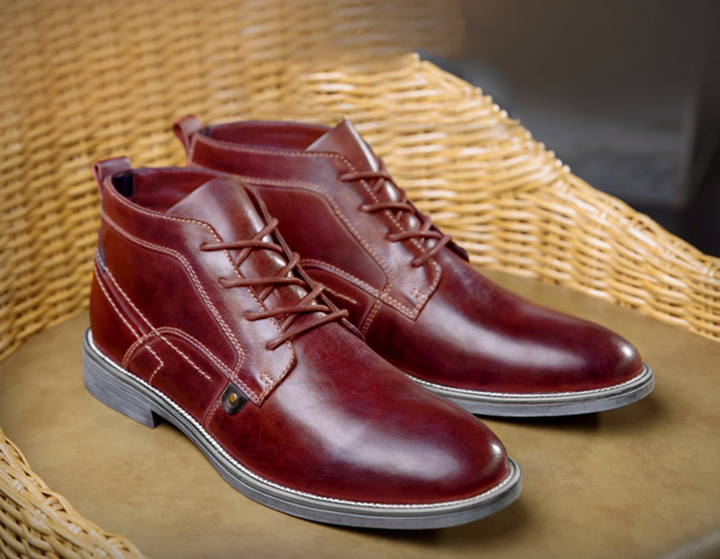 Men's Retro Utility Chukka Boots
