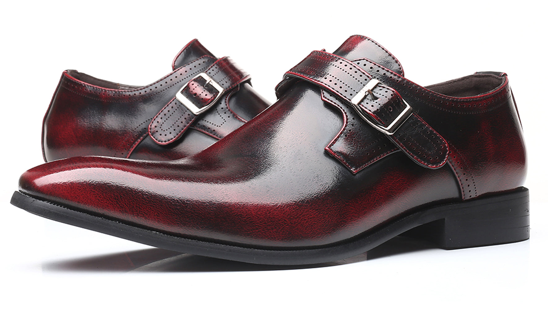Men's Formal Monk Strap Loafers
