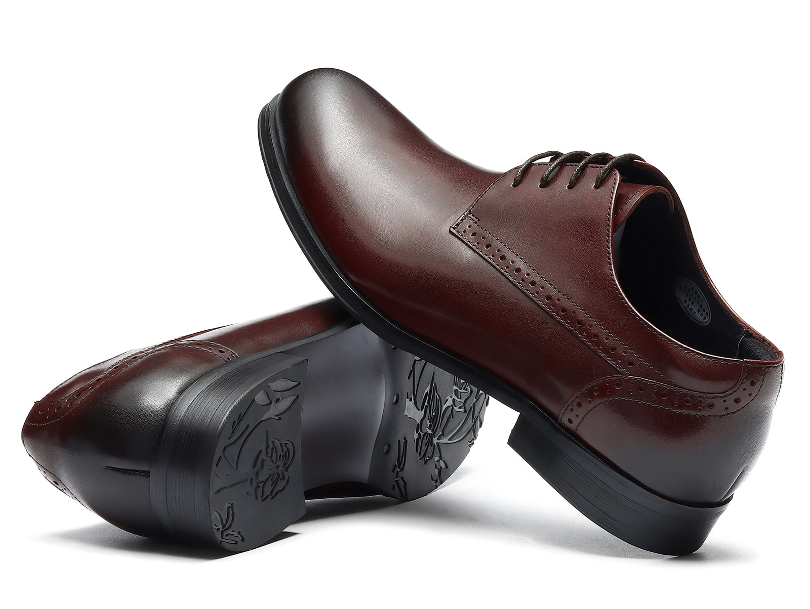 Men's Genuine Leather Derby Formal Shoes