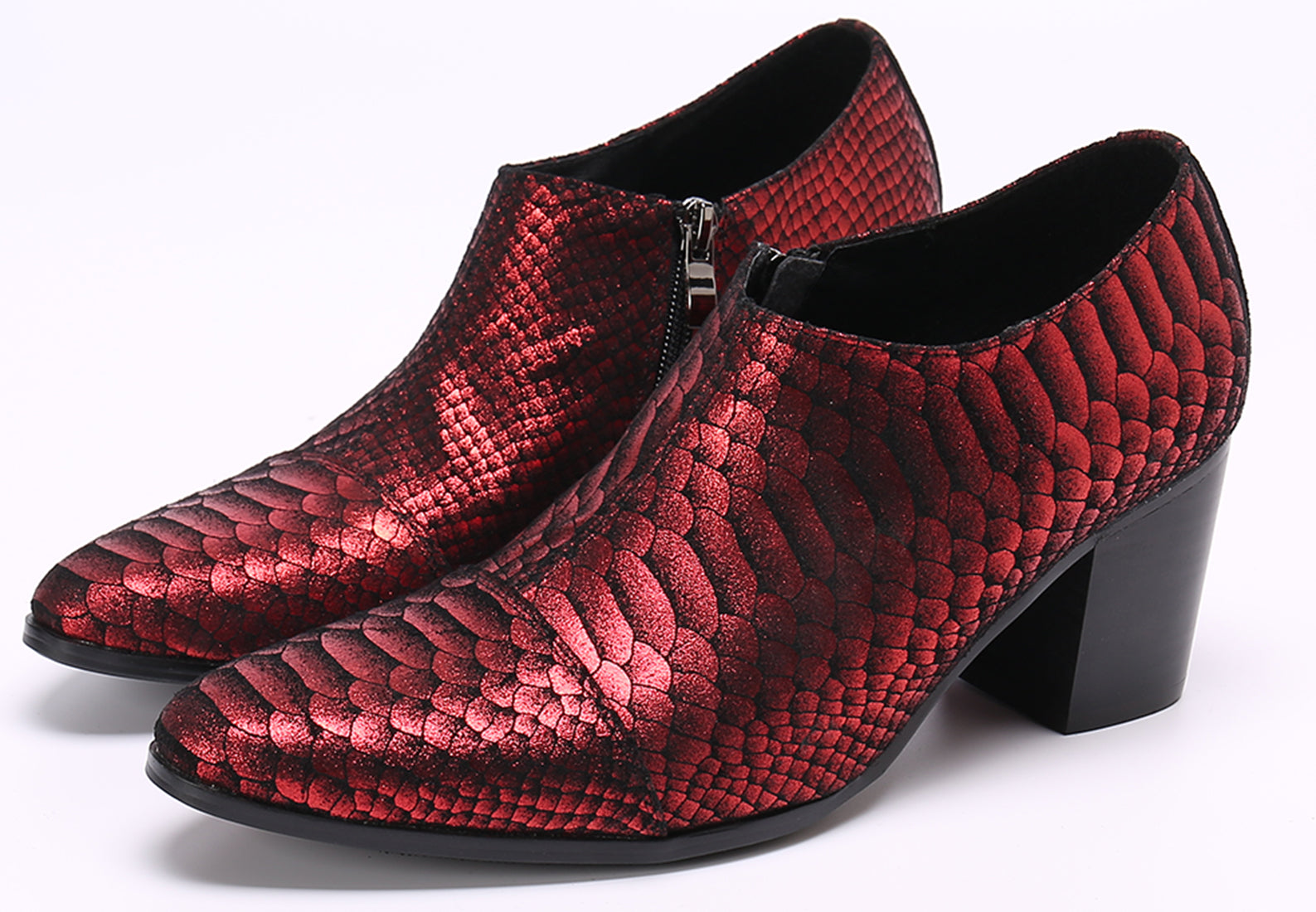 Men's Fashion Leather Slip-on Opera Pumps