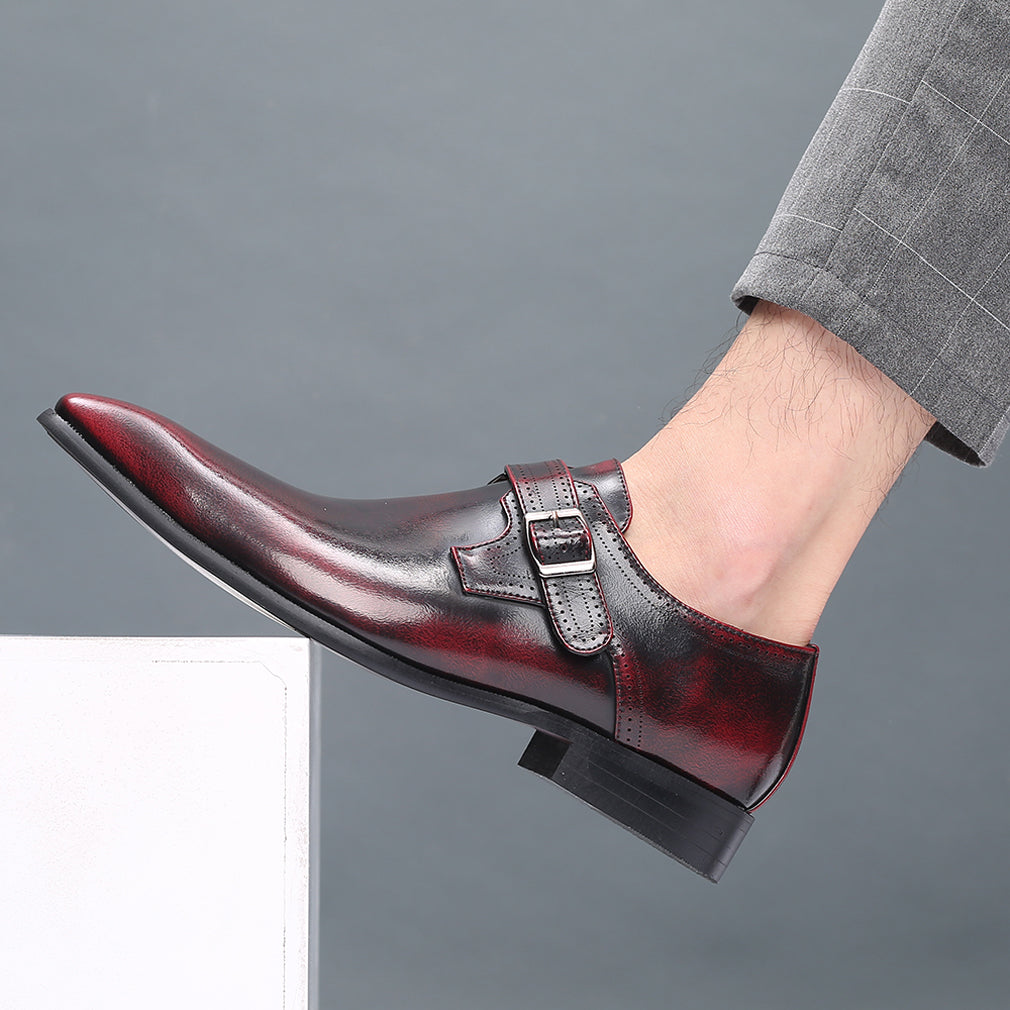 Men's Formal Monk Strap Loafers
