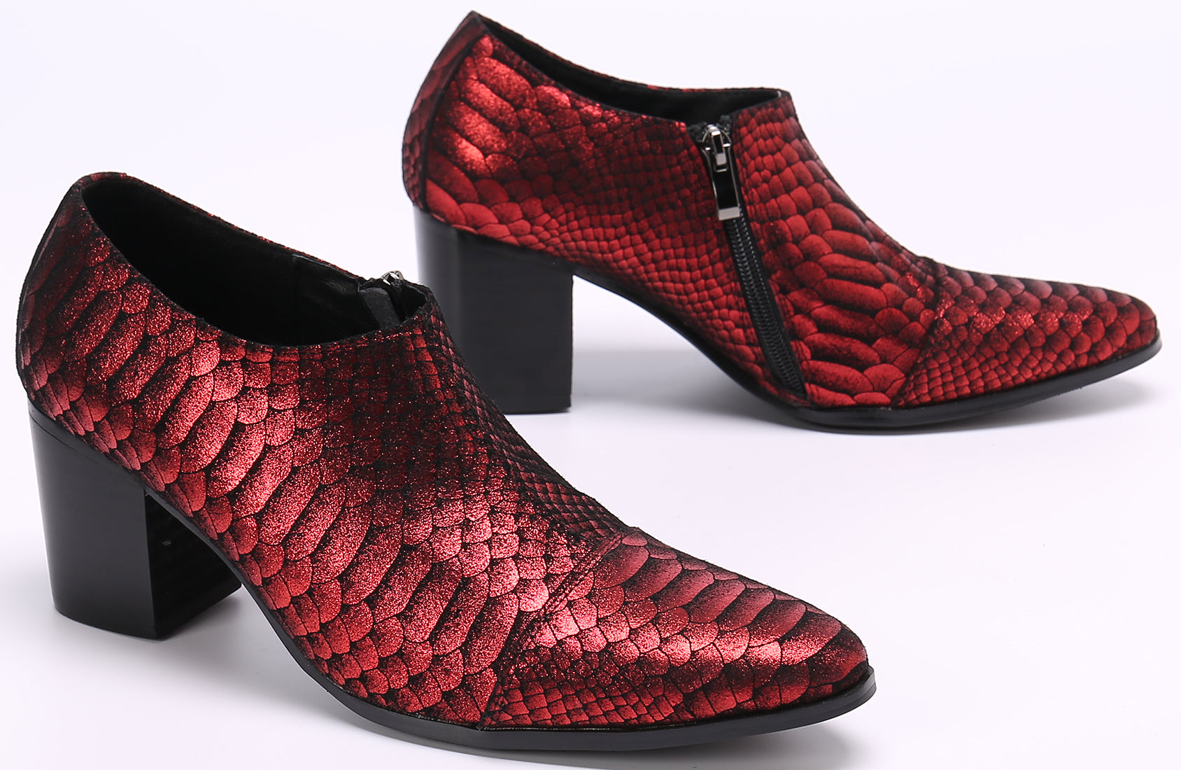 Men's Fashion Leather Slip-on Opera Pumps