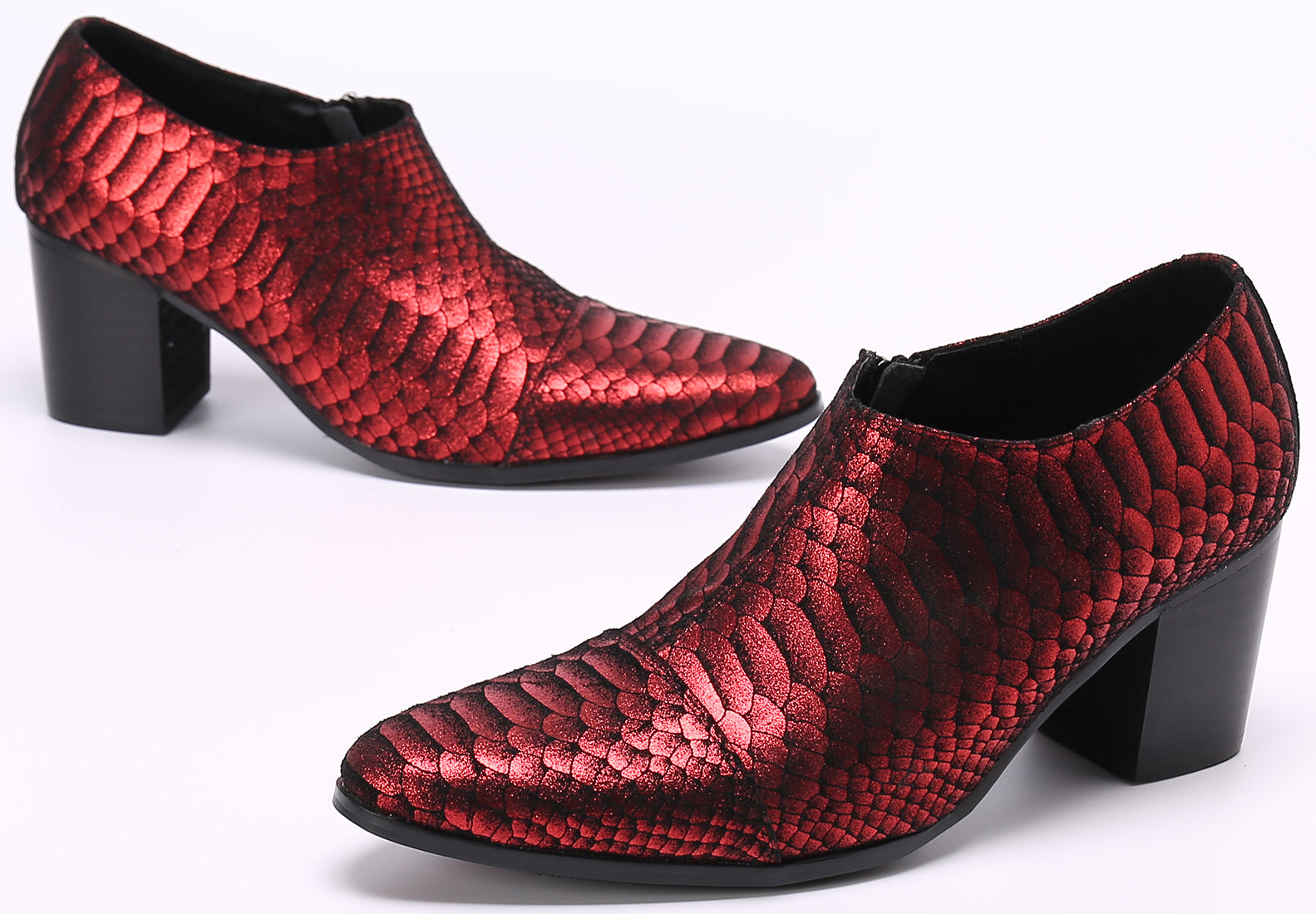 Men's Fashion Leather Slip-on Opera Pumps