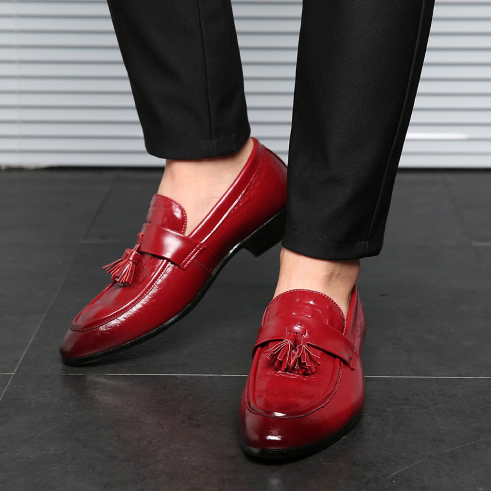 Men's Classic Tassel Loafers Black