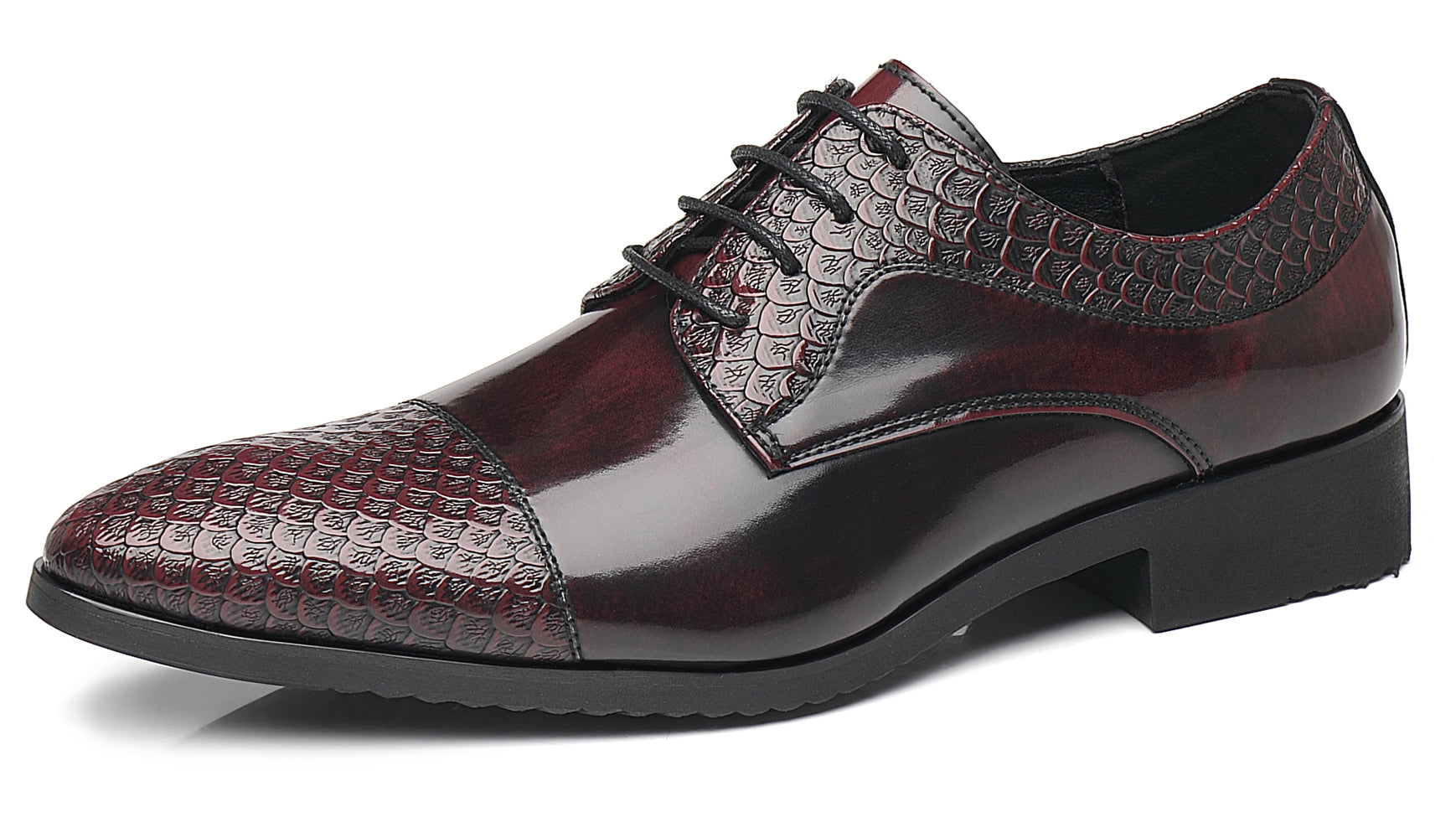 Zapatos Derby de negocios compuestos para hombre