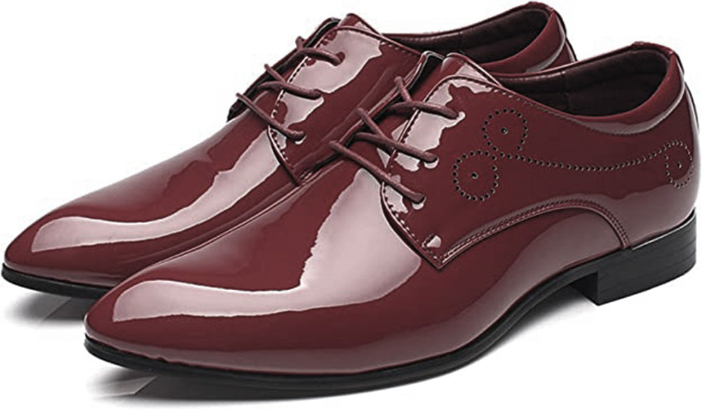Derby clásico liso para hombre