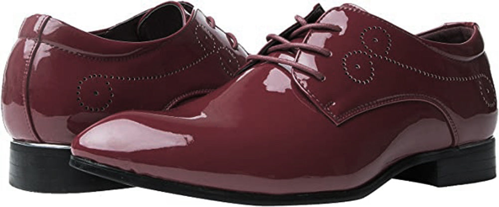 Derby clásico liso para hombre