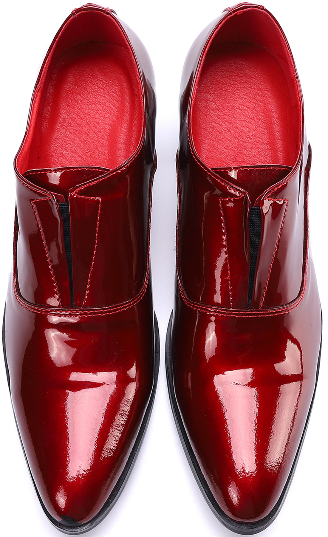 Men's Slip-on Cuban Heel Leather Loafer