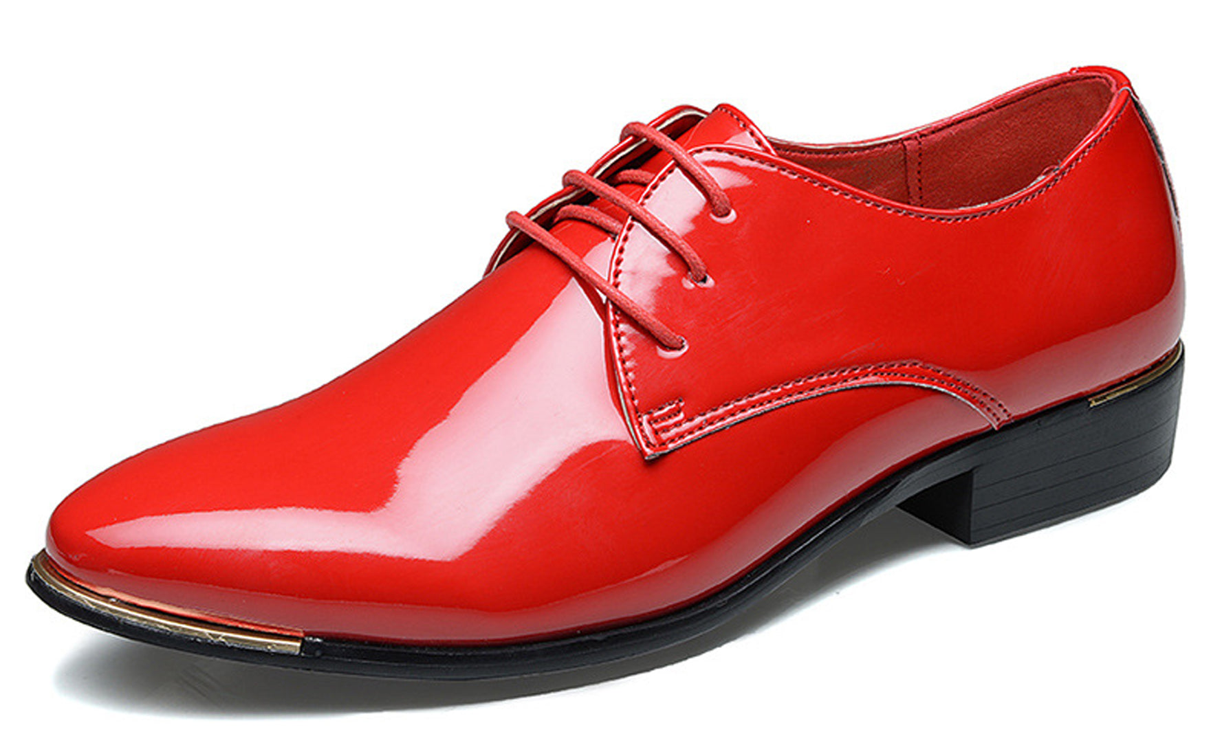 Men's Classic Shiny Plain Derby