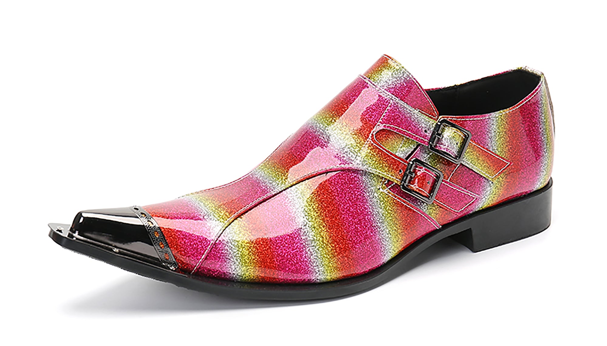 Men's Western Loafers Metal Tip