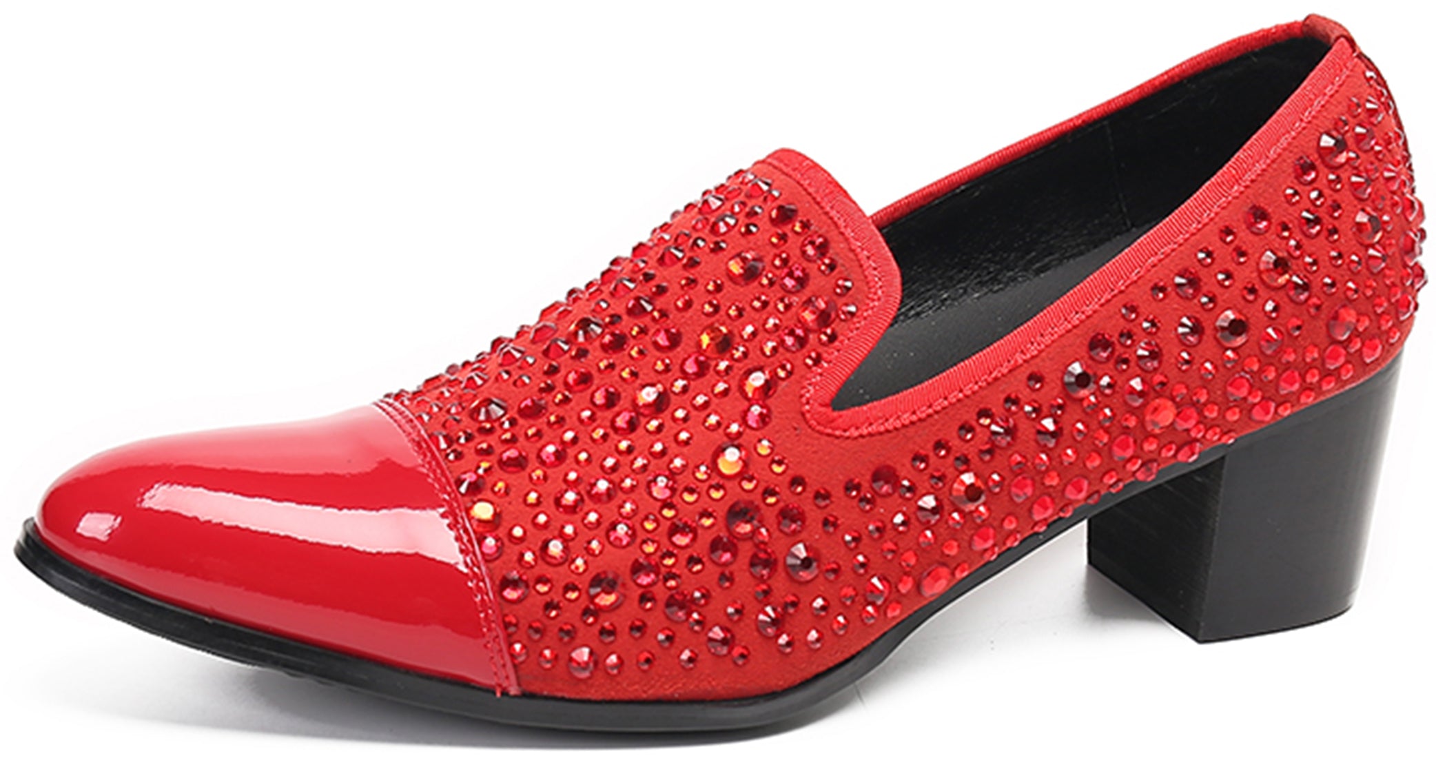 Men's Shiny Leather Opera Pumps â Santimon