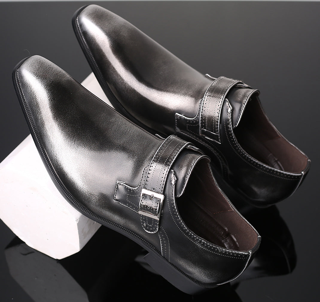 Men's Formal Monk Strap Loafers