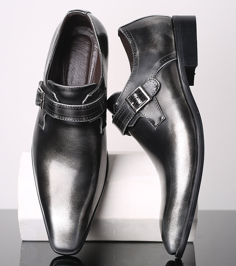 Men's Formal Monk Strap Loafers