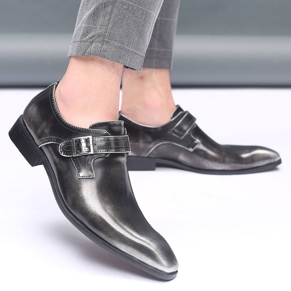Men's Formal Monk Strap Loafers
