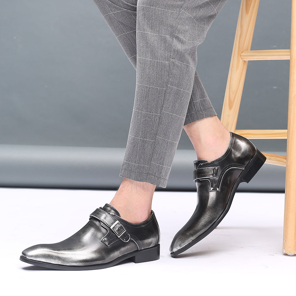 Men's Formal Monk Strap Loafers