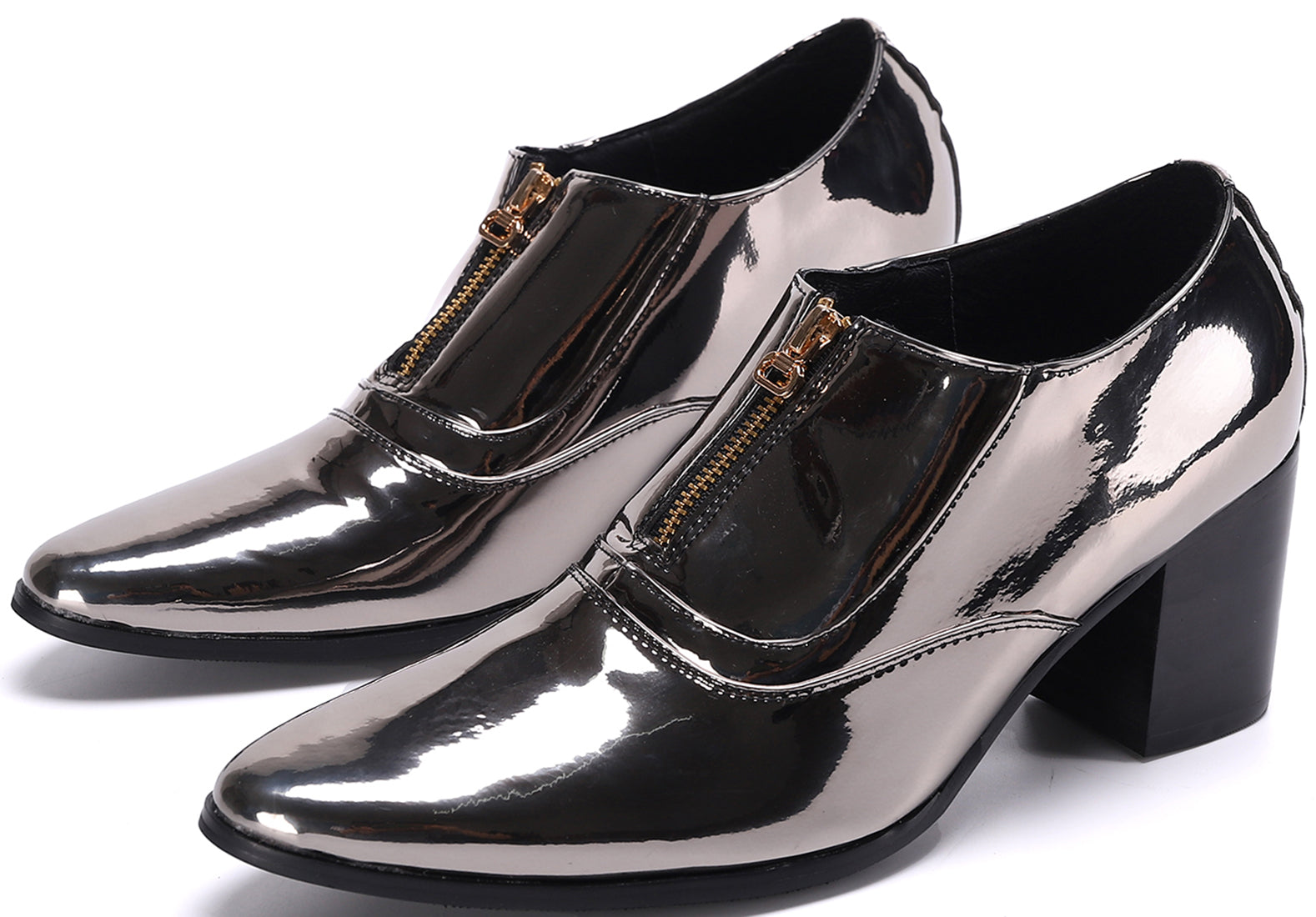 Men's Slip-on Opera Pumps Leather