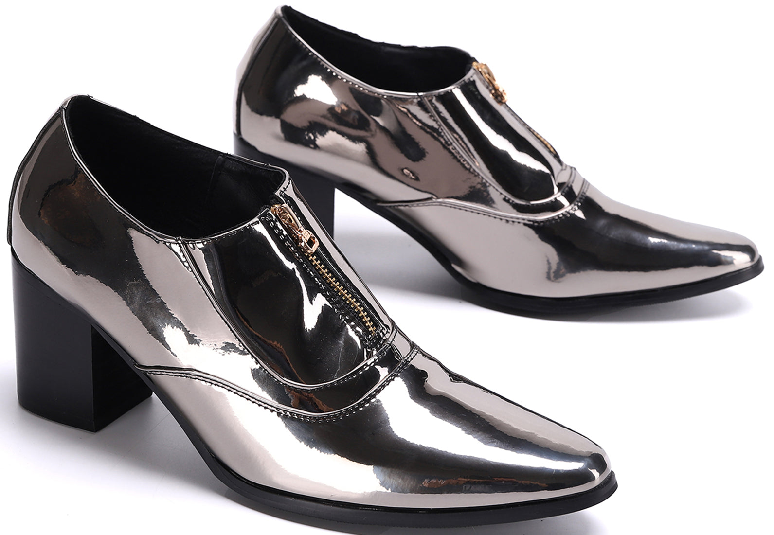 Men's Slip-on Opera Pumps Leather