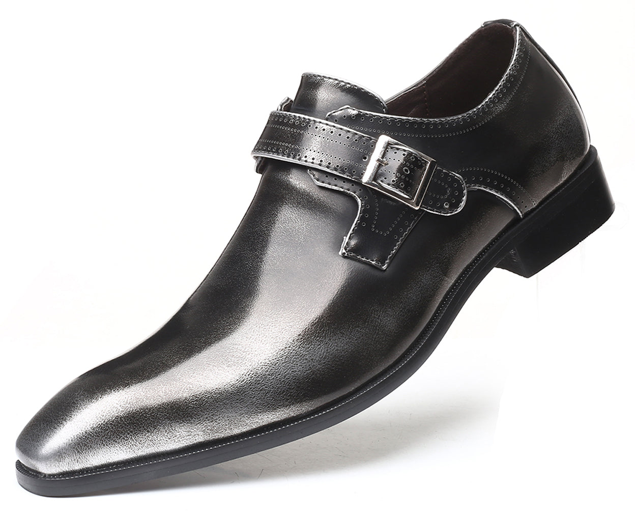 Men's Formal Monk Strap Loafers