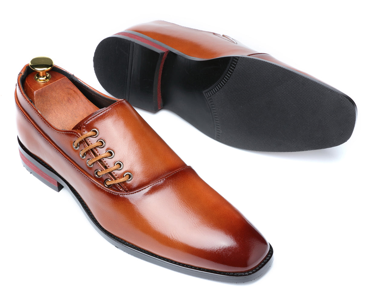 Men's Side Lace Dress Loafers