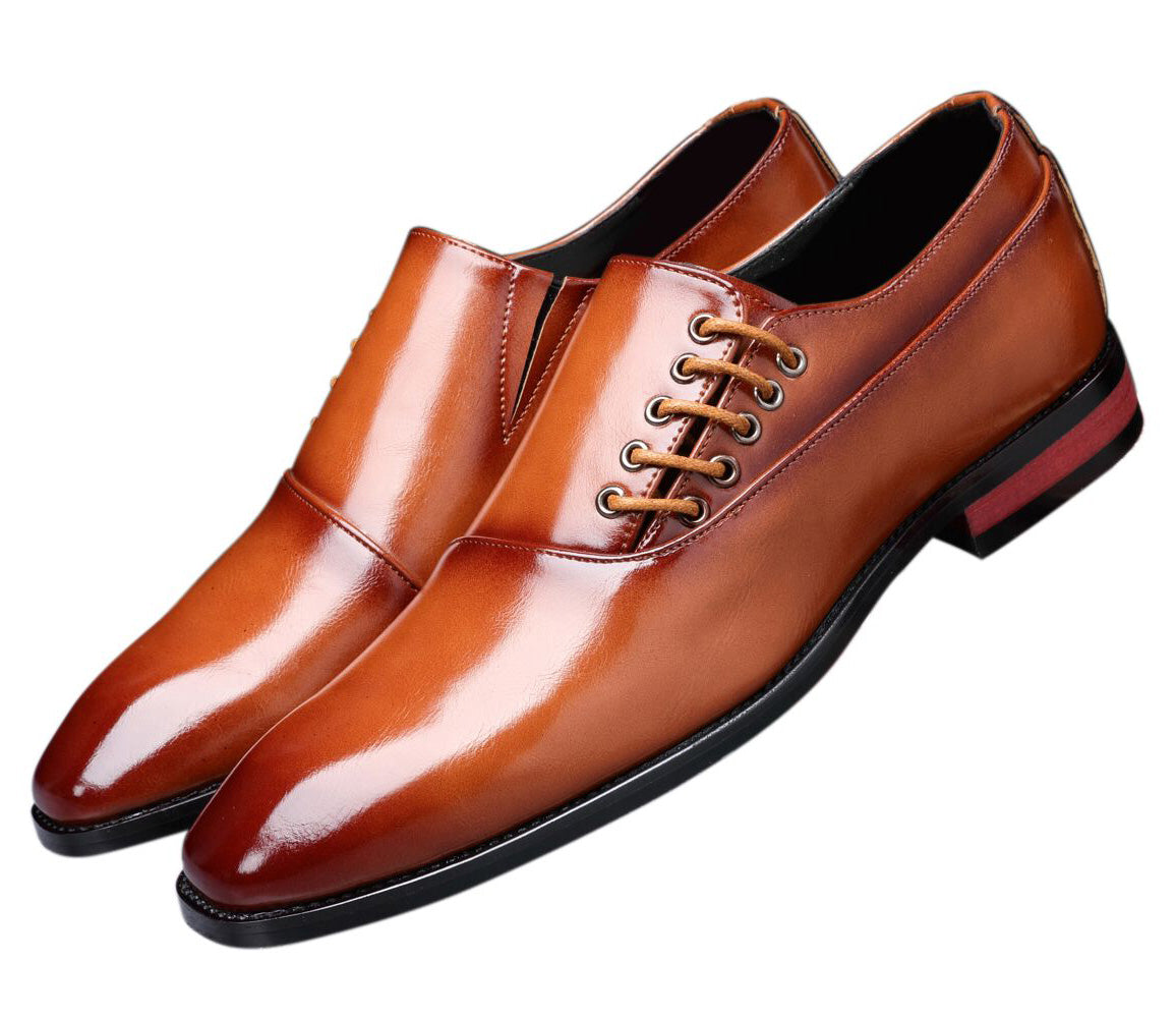 Men's Side Lace Dress Loafers
