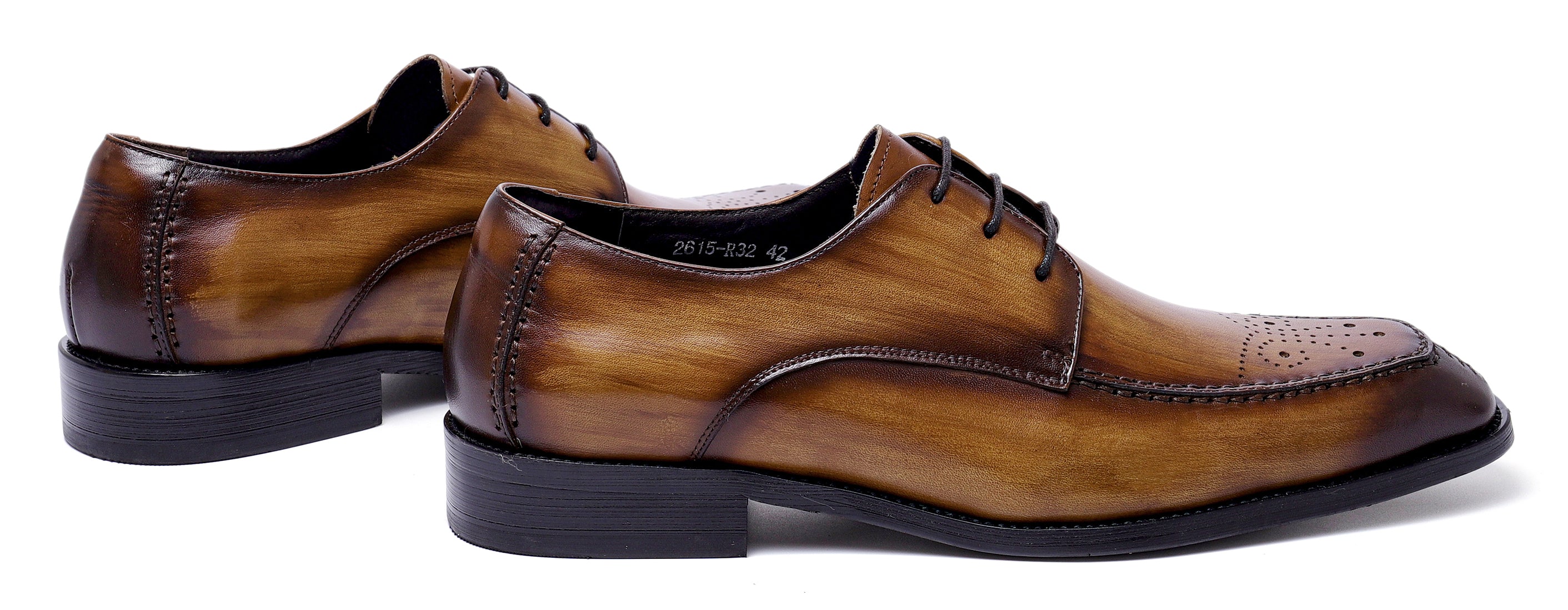 Men's Formal Leather Brogue Derby