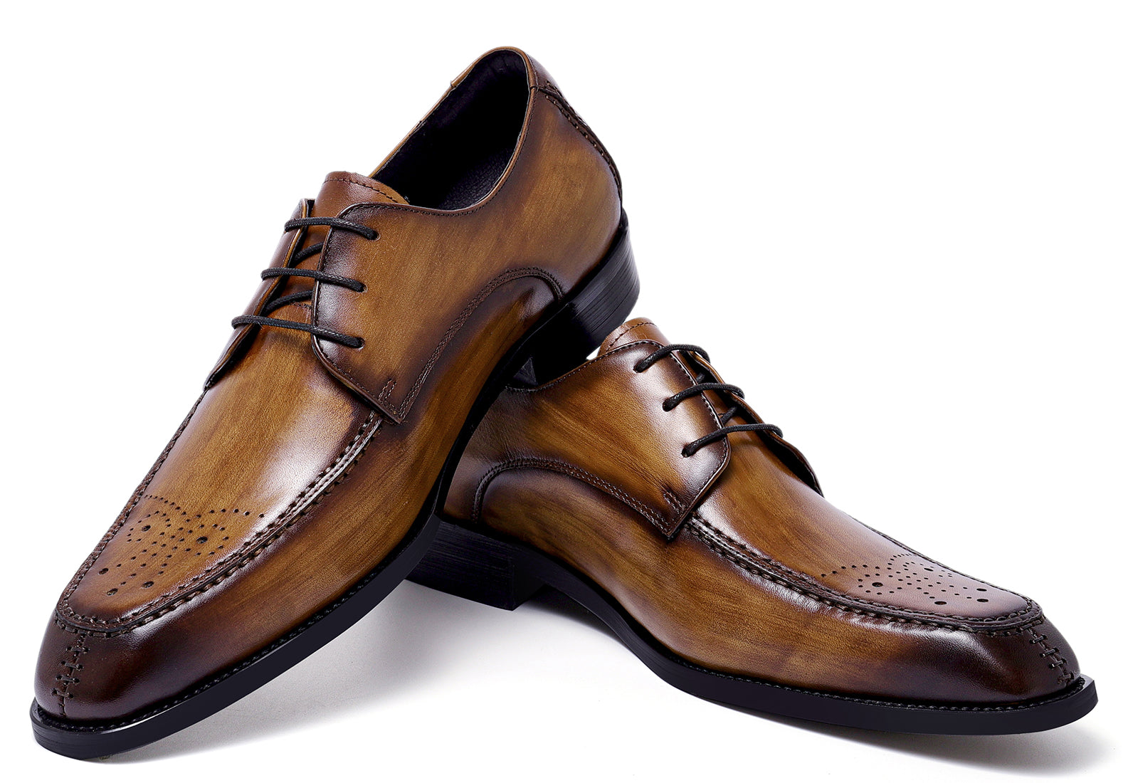 Men's Formal Leather Brogue Derby