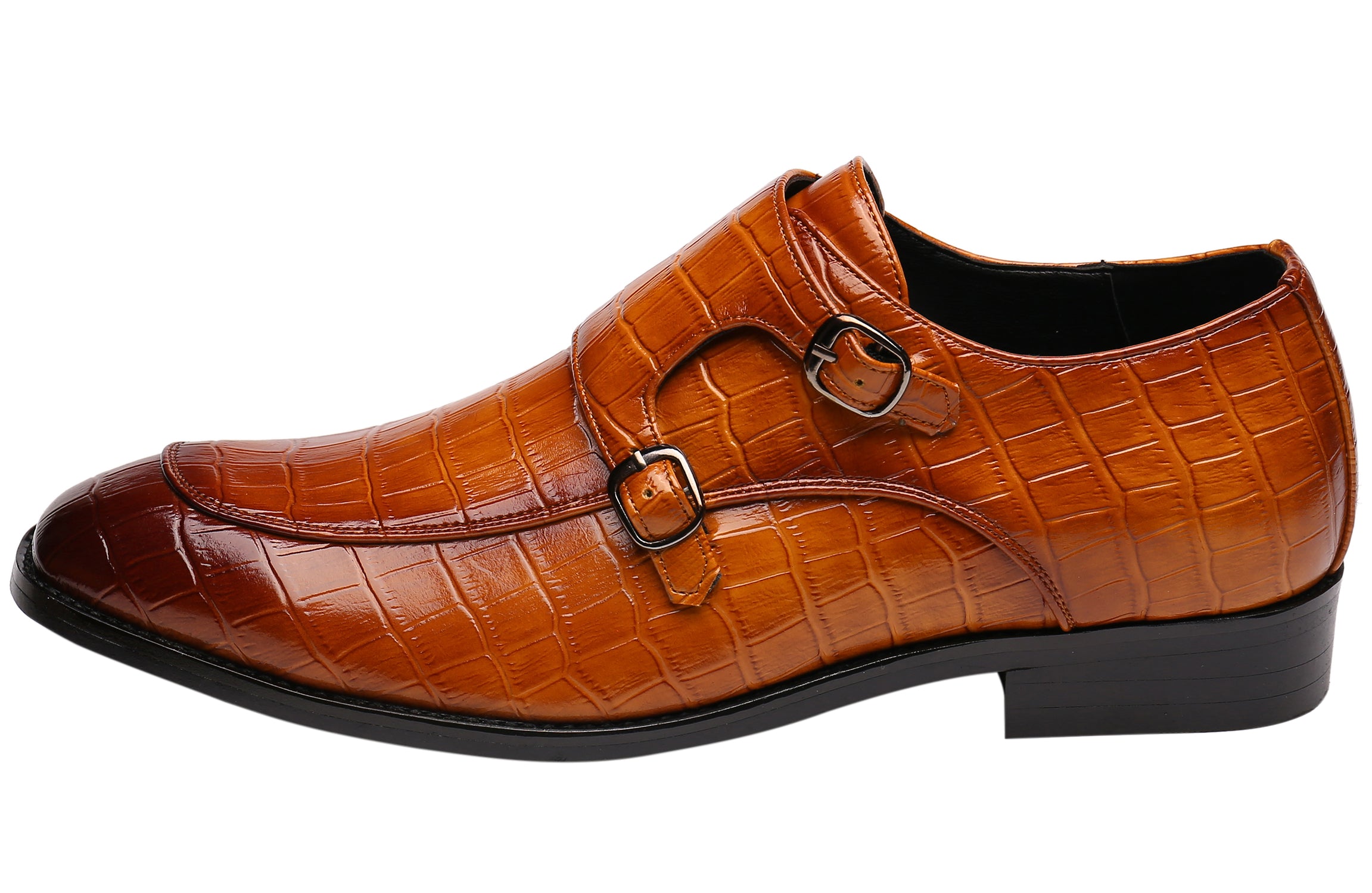 Men's Double Monk Strap Loafers