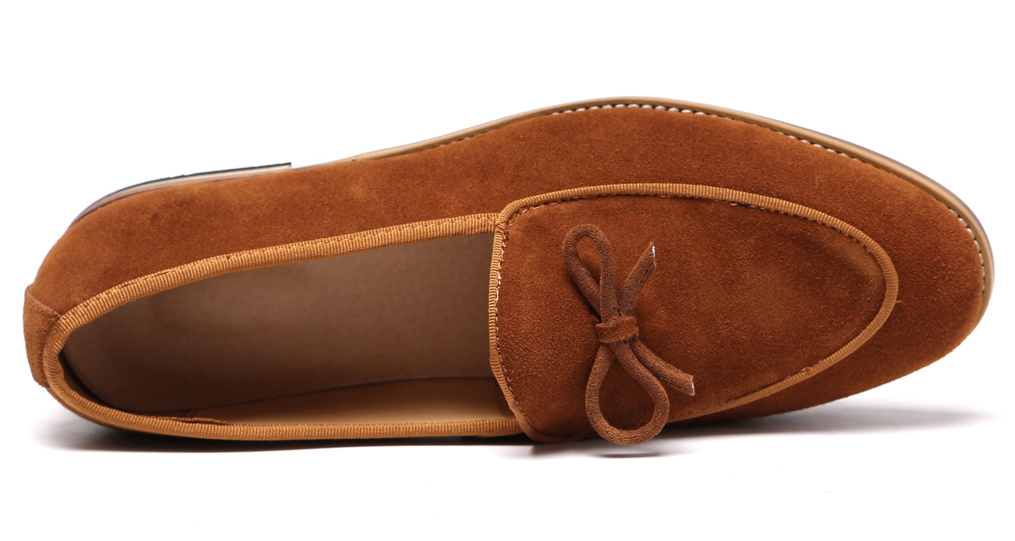 Mocasines informales con lazo para hombre 