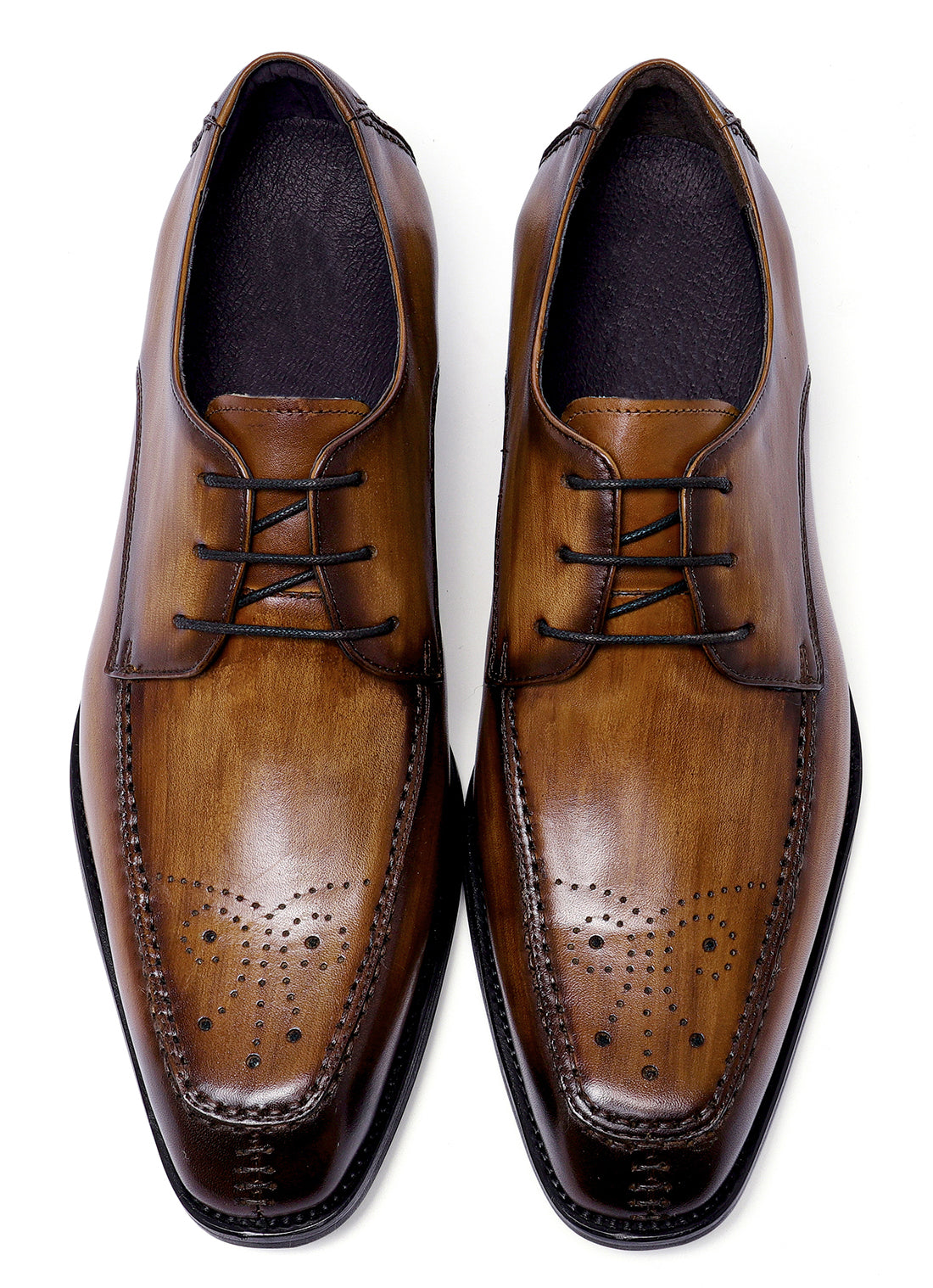 Men's Formal Leather Brogue Derby