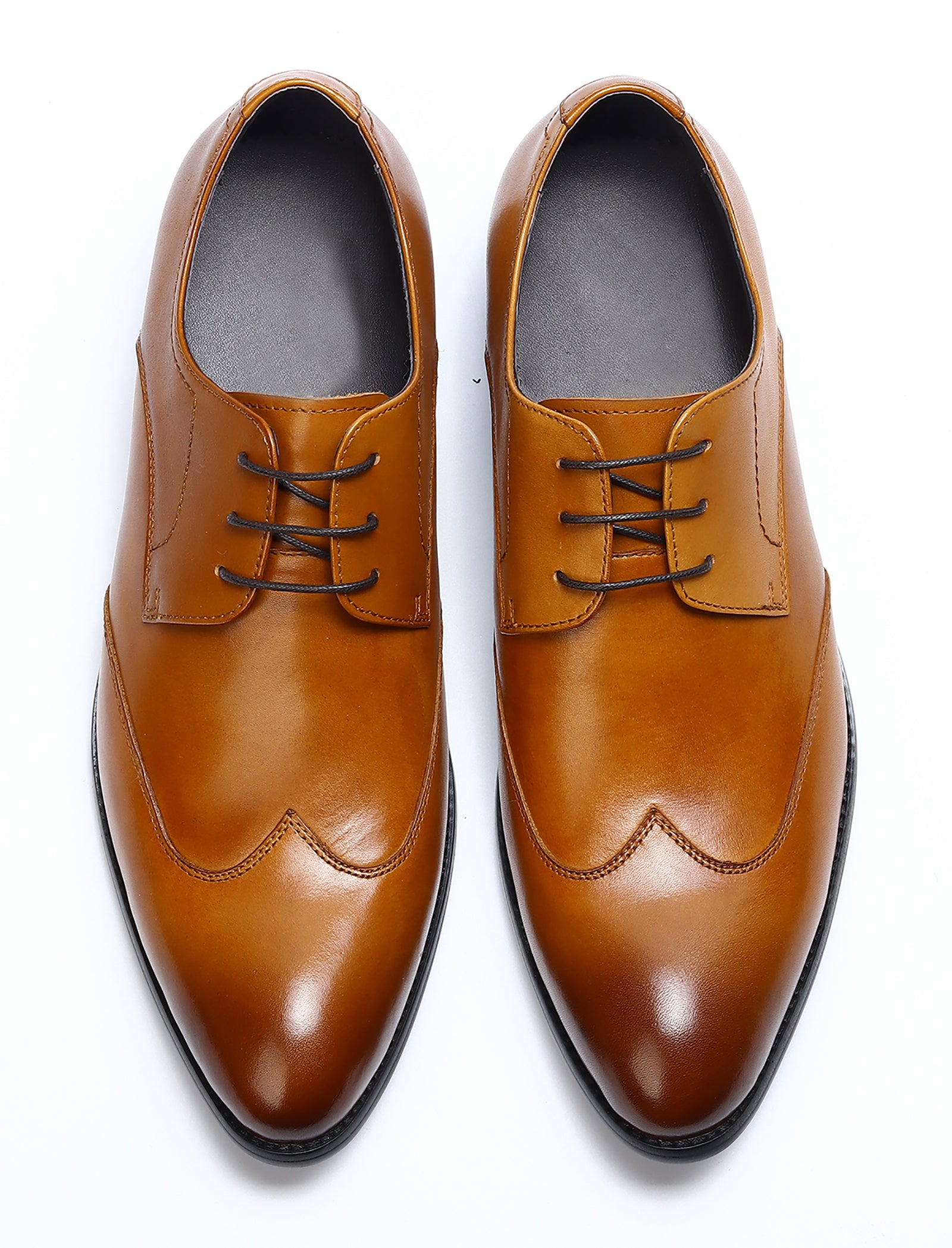 Men's Lace-up Leather Formal Derby