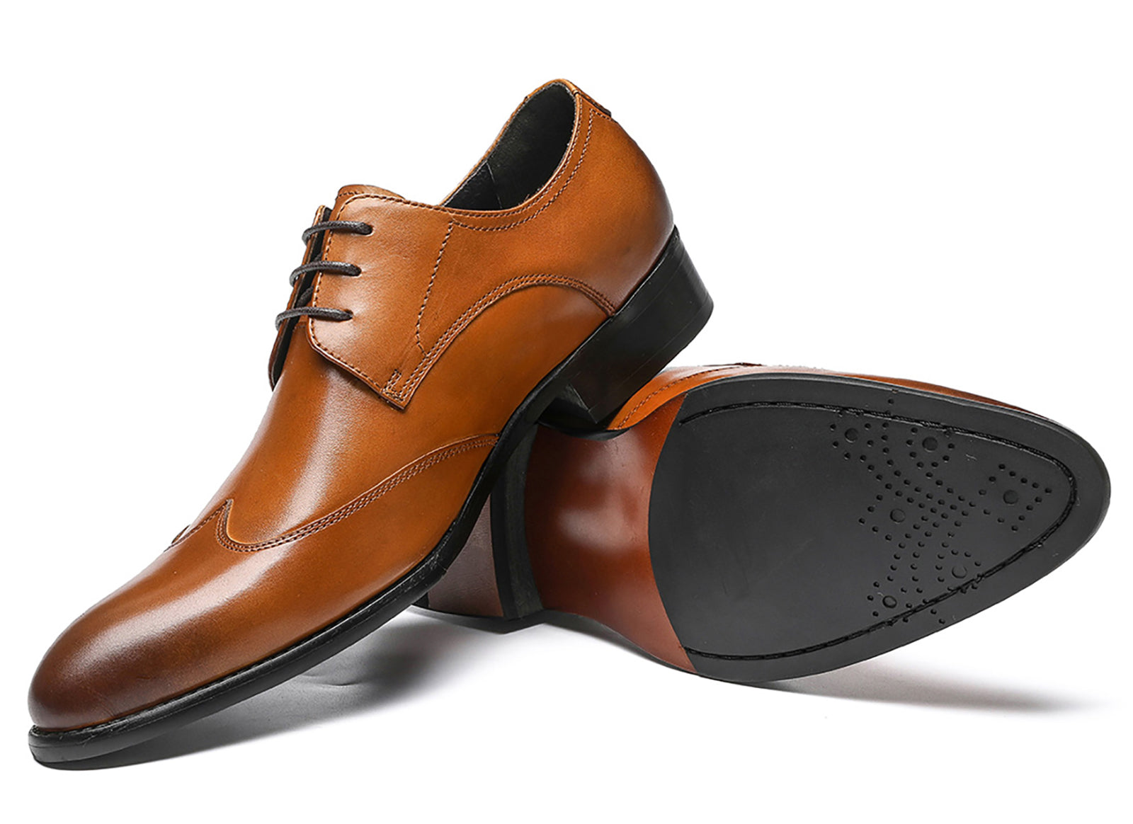 Men's Lace-up Leather Formal Derby