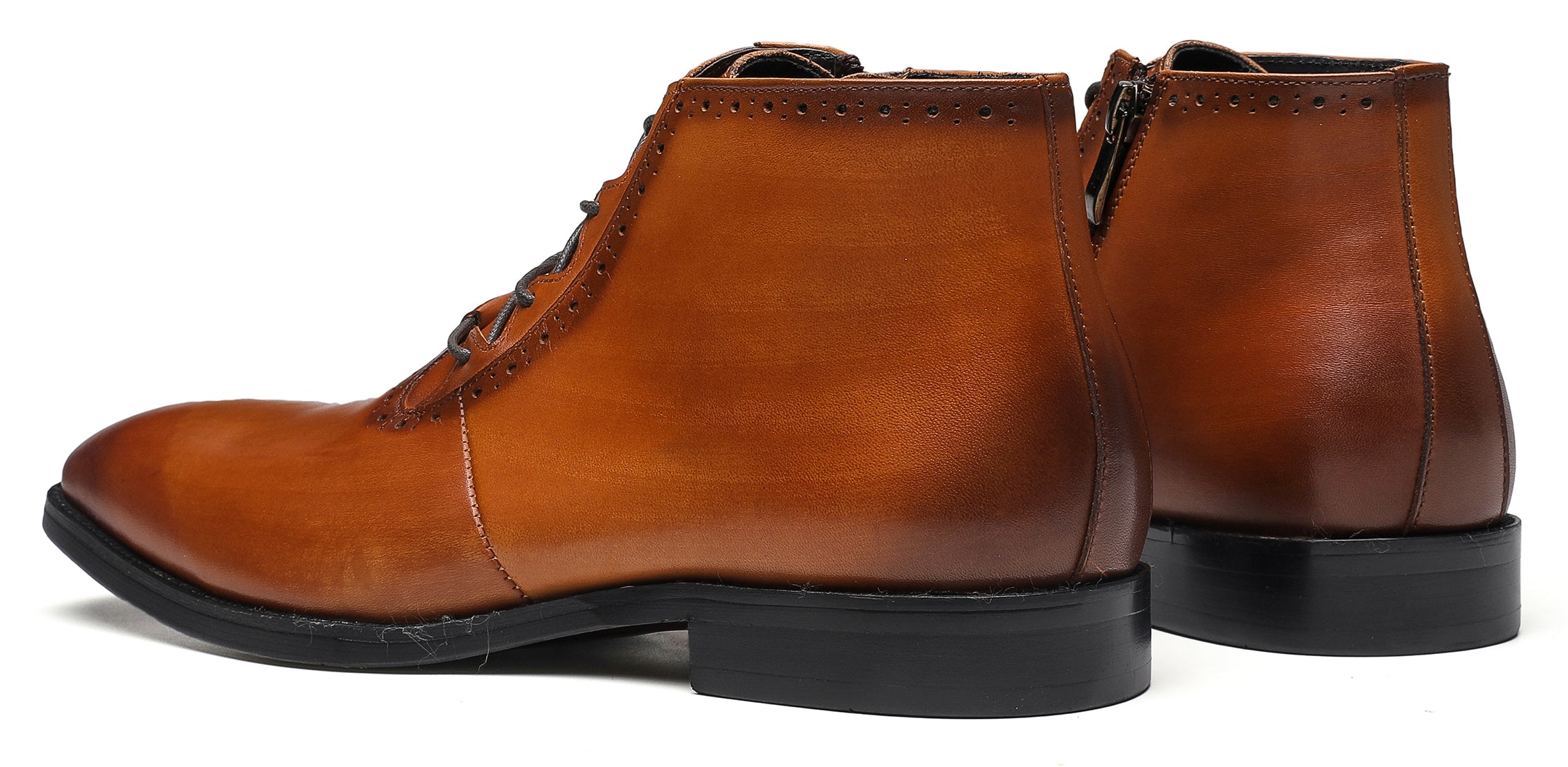 Men's Zipper Formal Dress Boots