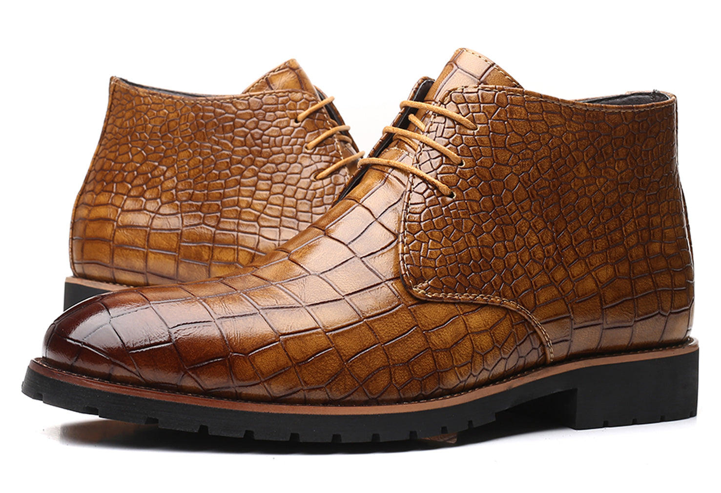 Botas casuales en relieve para hombre