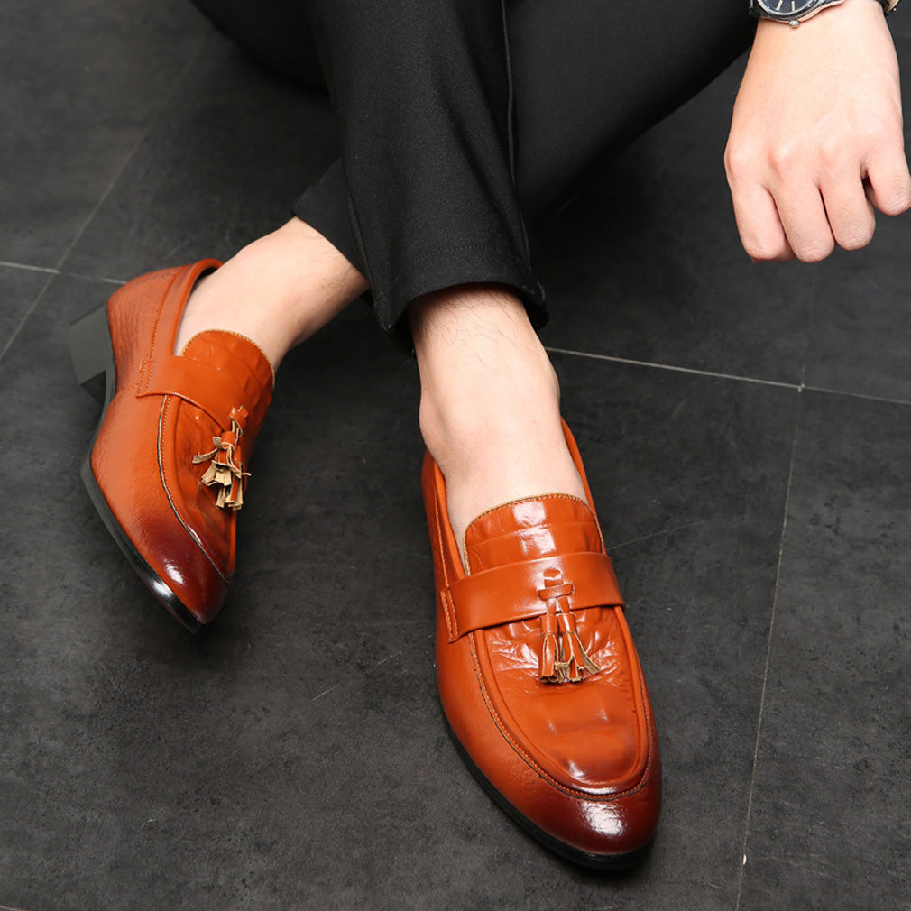 Men's Classic Tassel Loafers Black