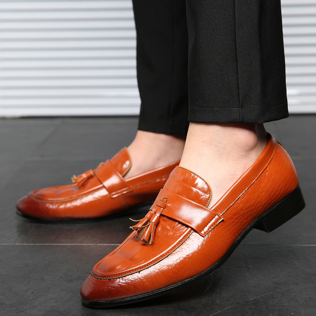 Men's Classic Tassel Loafers Black