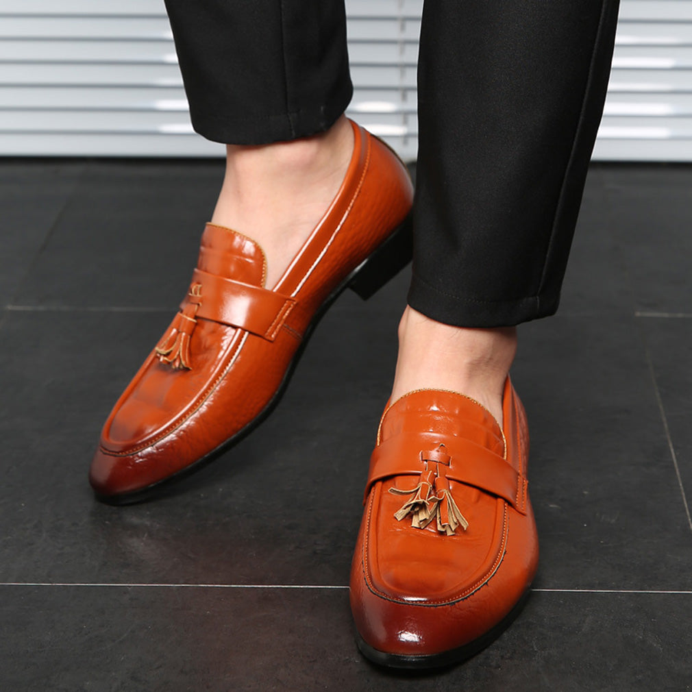 Men's Classic Tassel Loafers Black