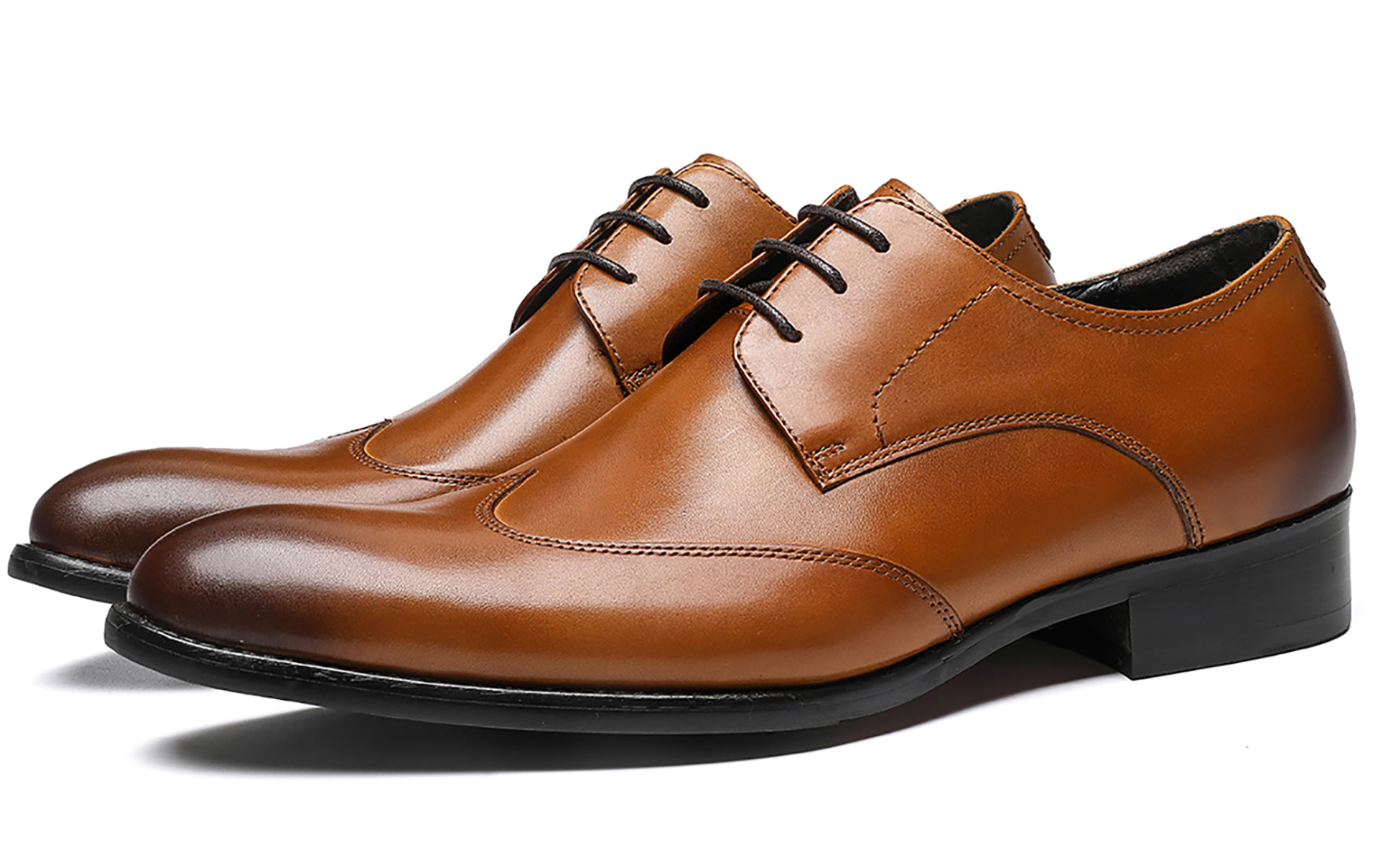 Men's Lace-up Leather Formal Derby