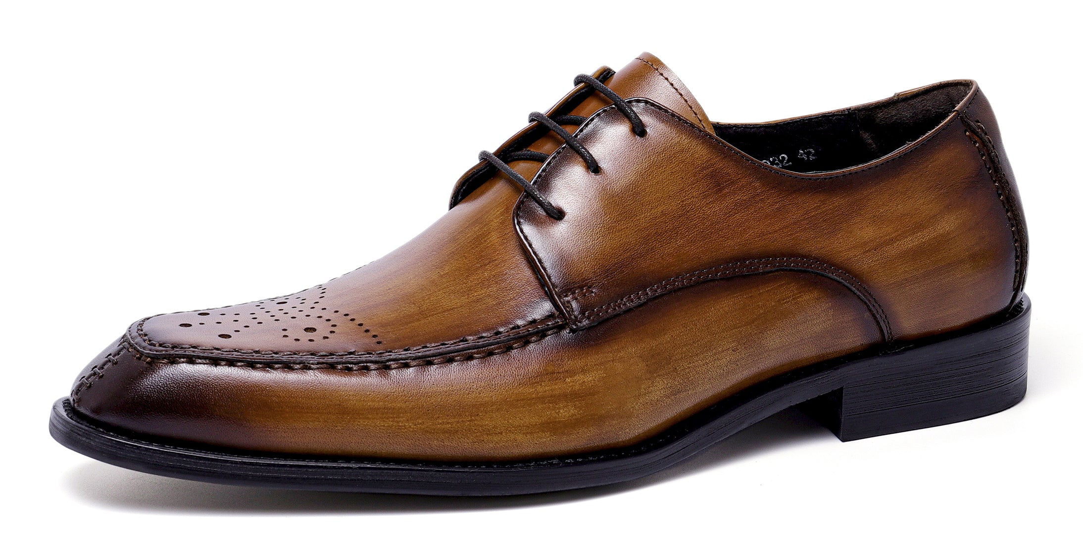 Men's Formal Leather Brogue Derby
