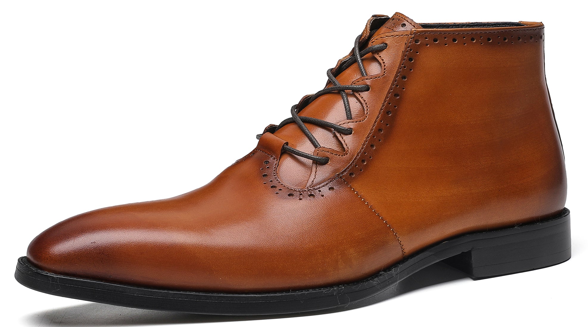Men's Zipper Formal Dress Boots